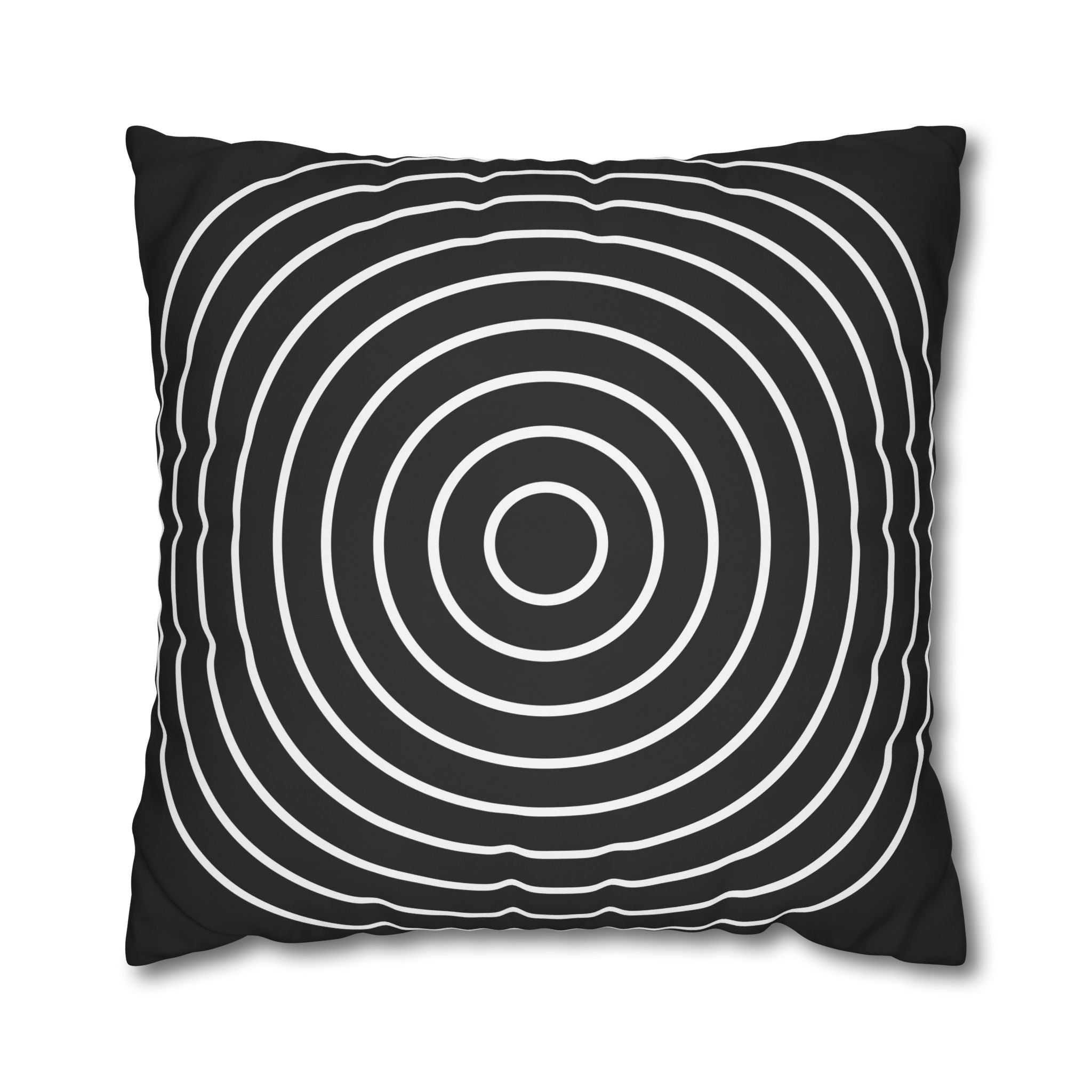 Concentric Circles Hypnotic Pillowcase