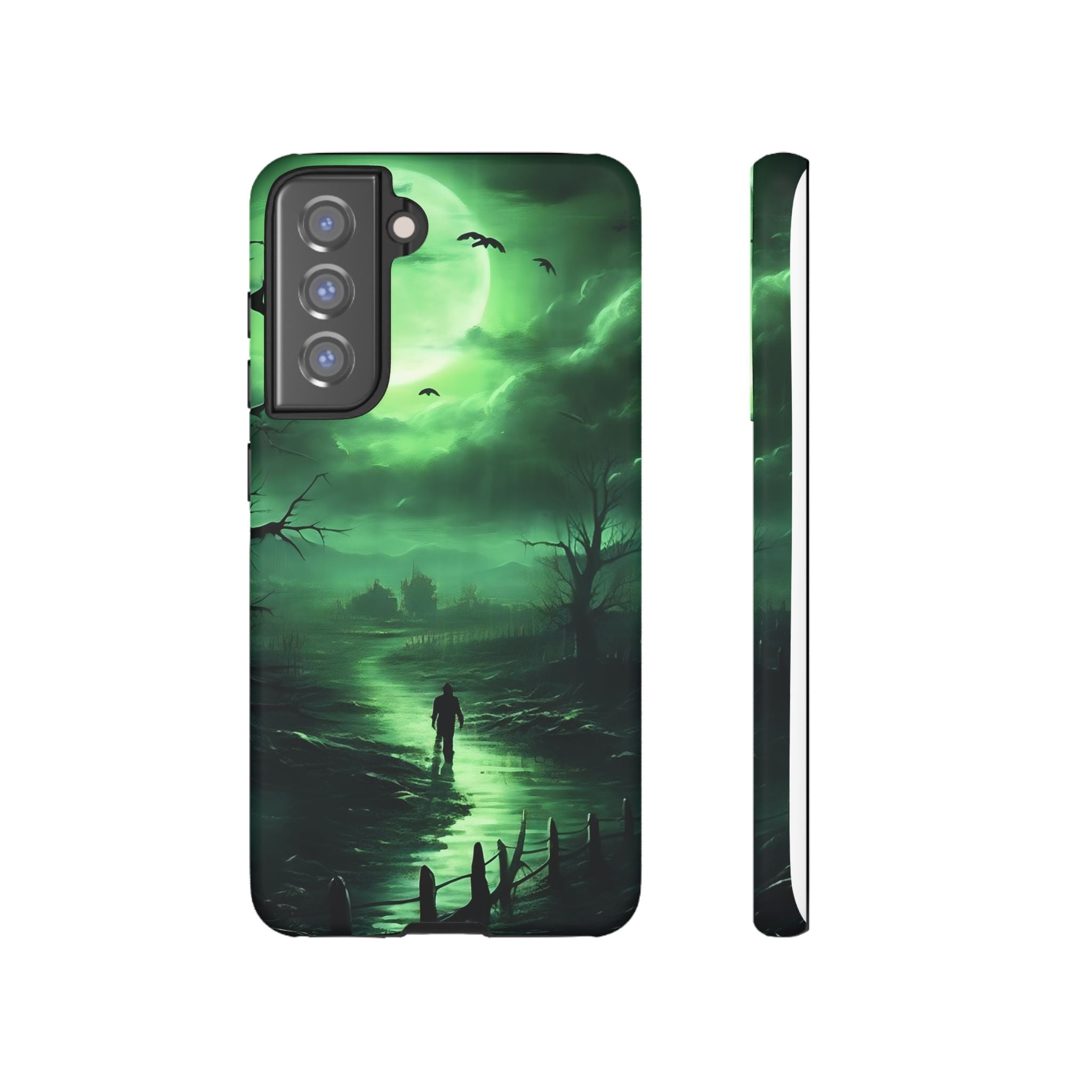 Eerie Swamp Moon Samsung Case