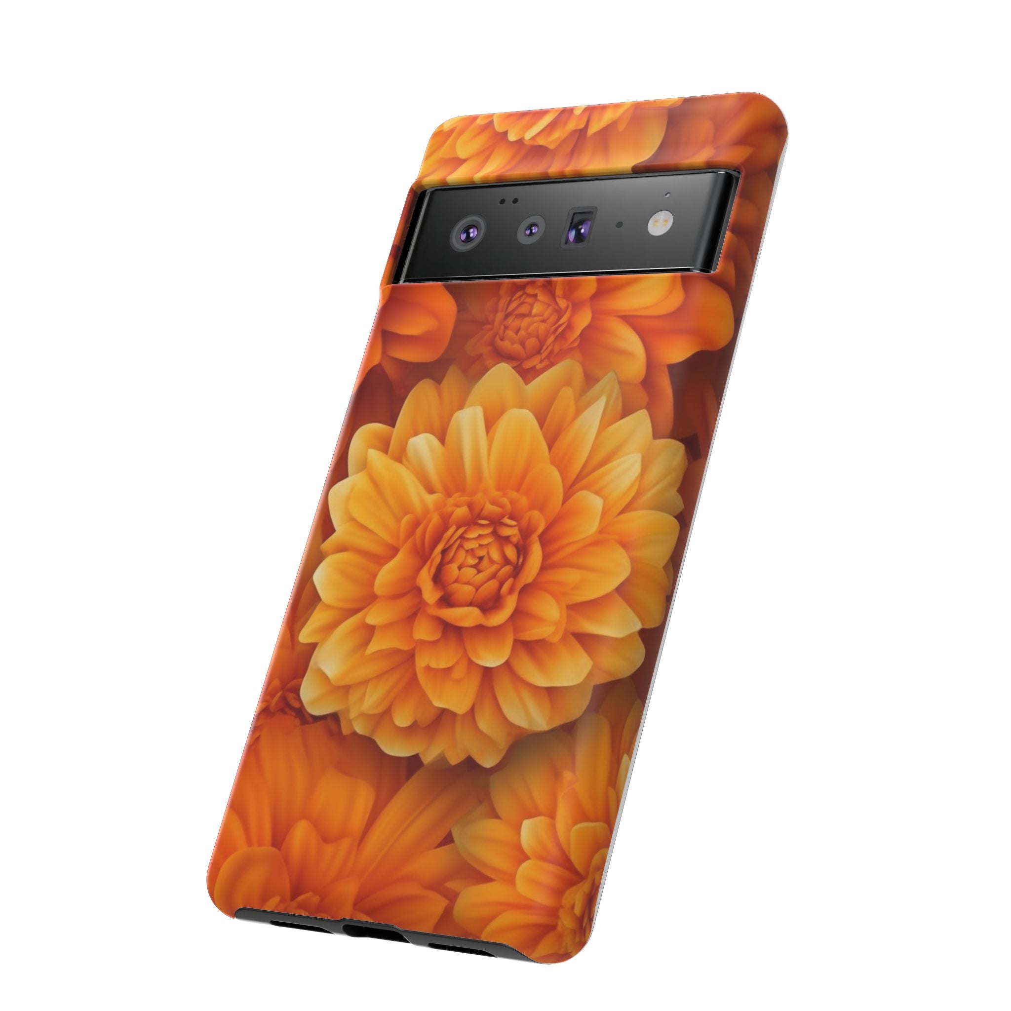 Vibrant Orange Dahlia Google Google Pixel Case (All Models)