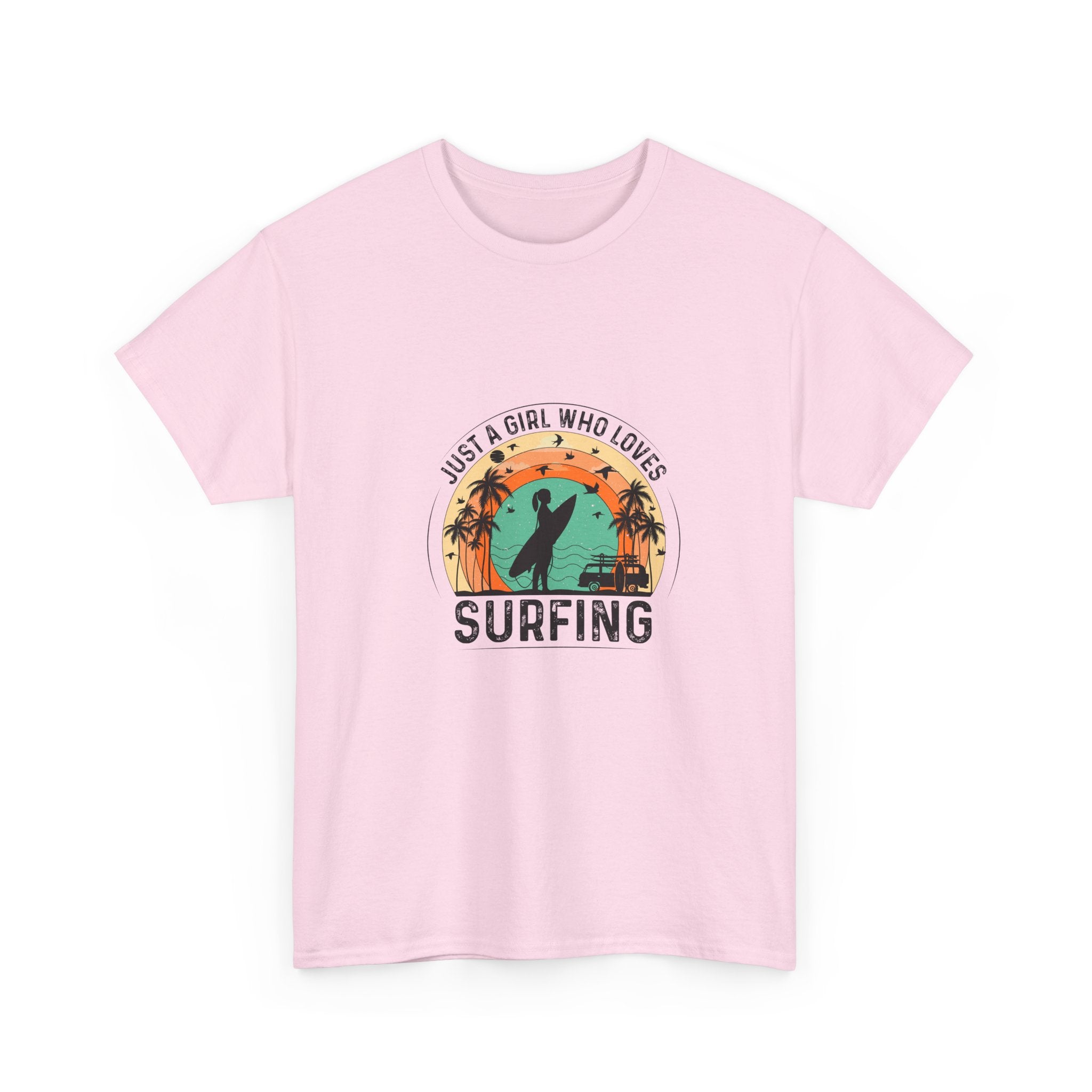 Retro Surfer Girl T-Shirt