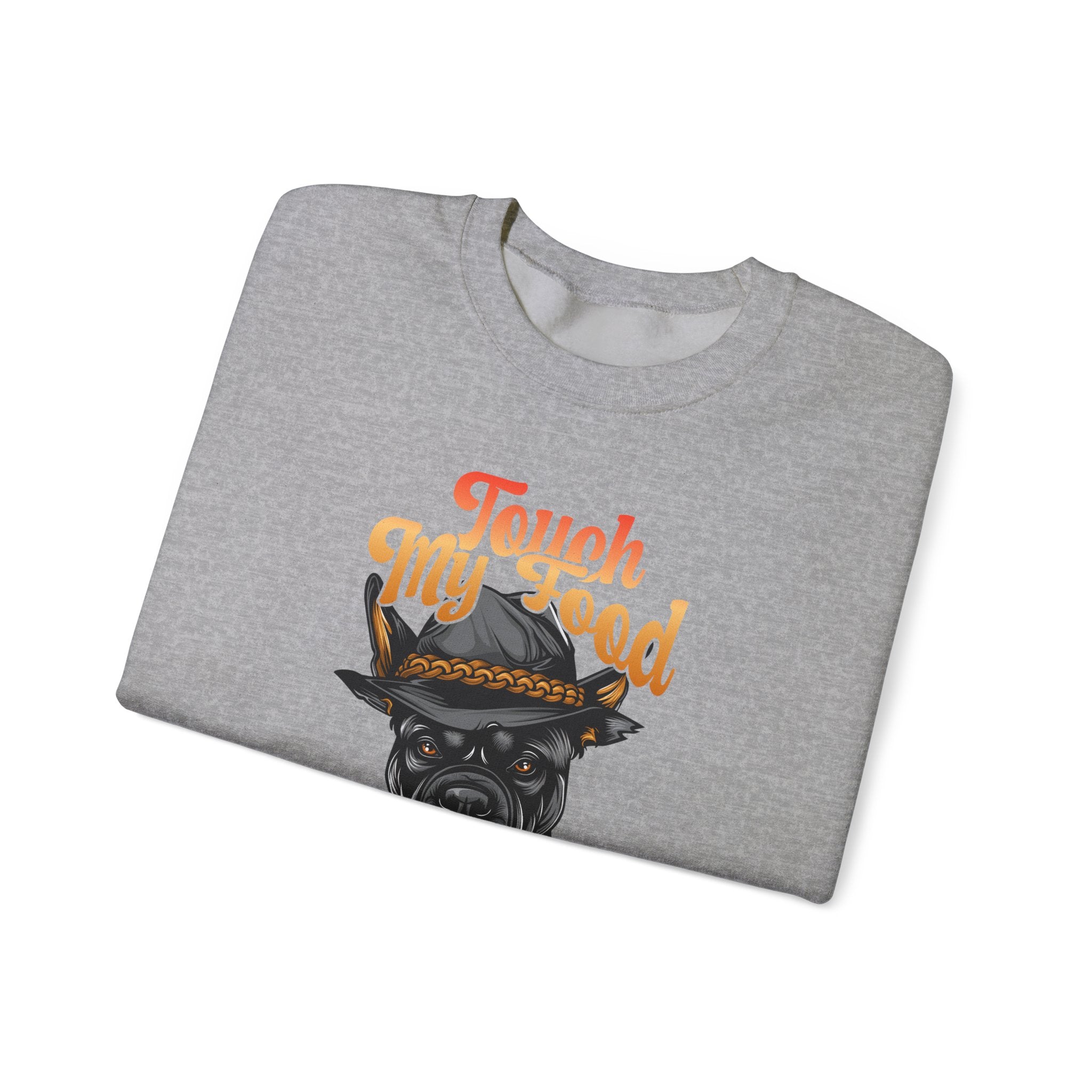 Gangster Dog Sweatshirt - Touch My Food