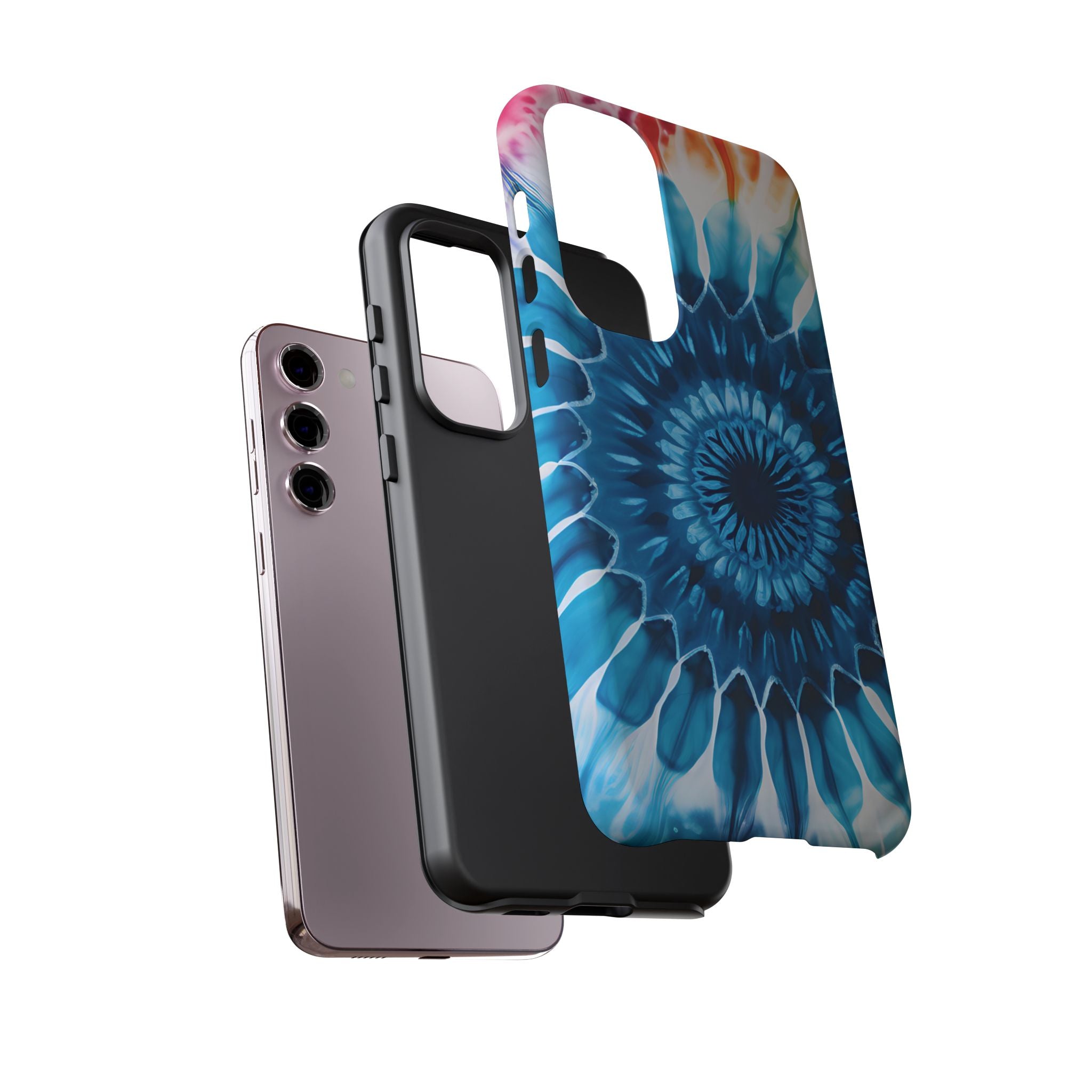 Cosmic Mandala Tie-Dye Samsung Case