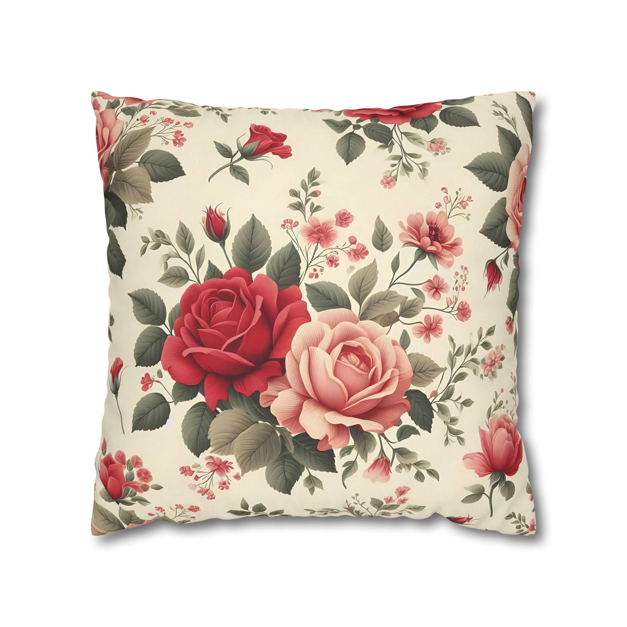 Vintage Rose Pillowcase - Floral Bedding