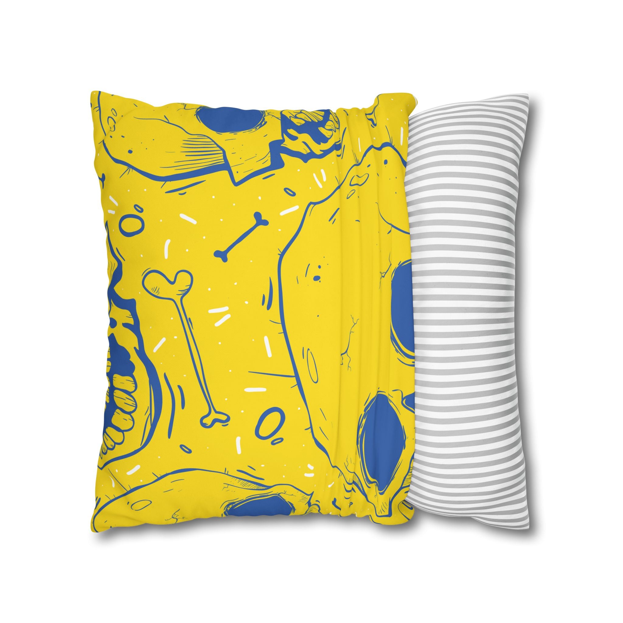 Skull & Bones Pop Art Pillowcase