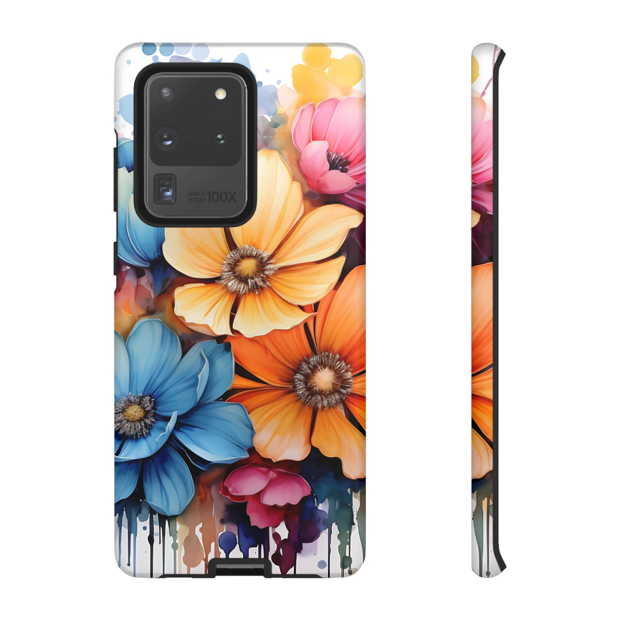 Vibrant Floral Watercolor Samsung Case