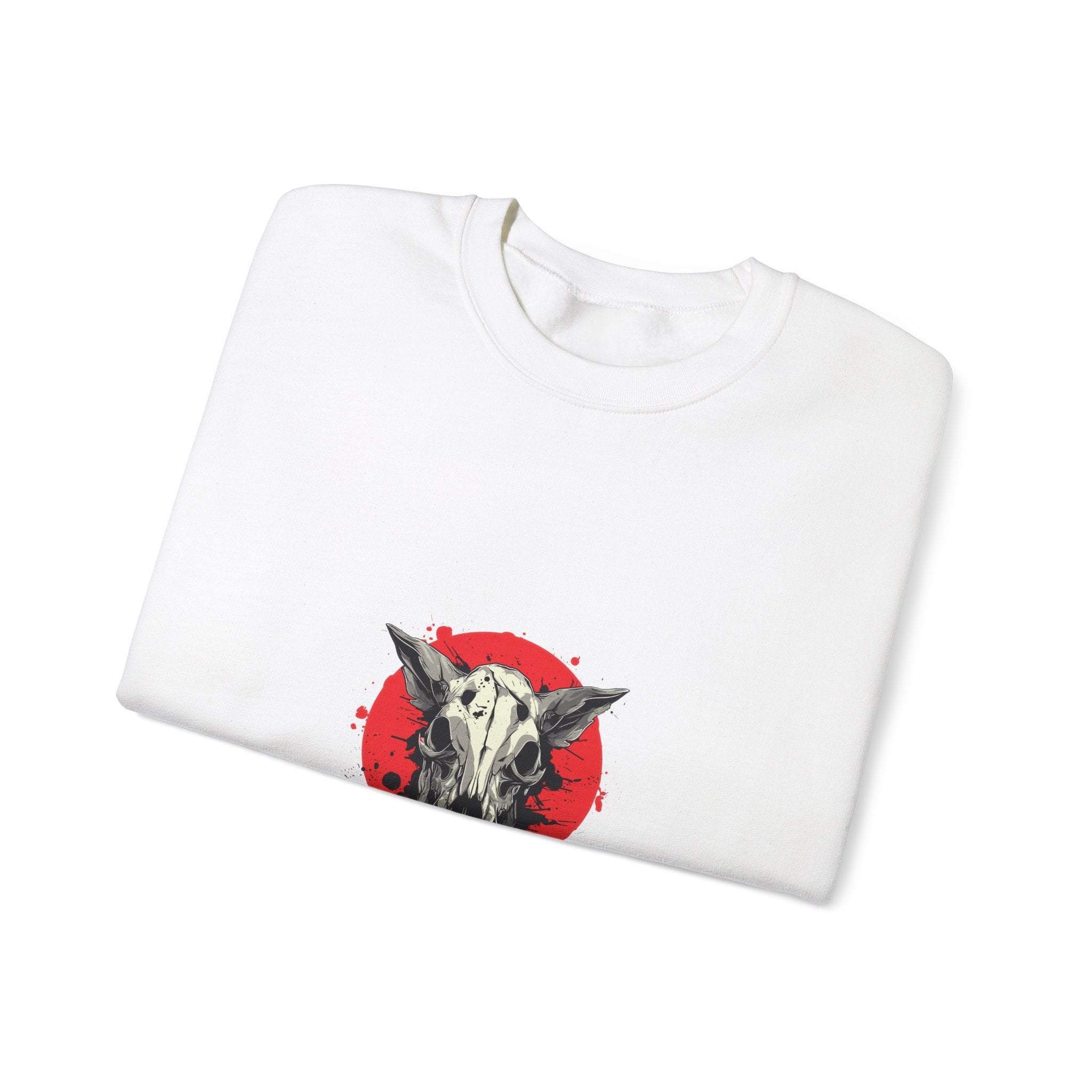 Red Sun Skull Sweatshirt