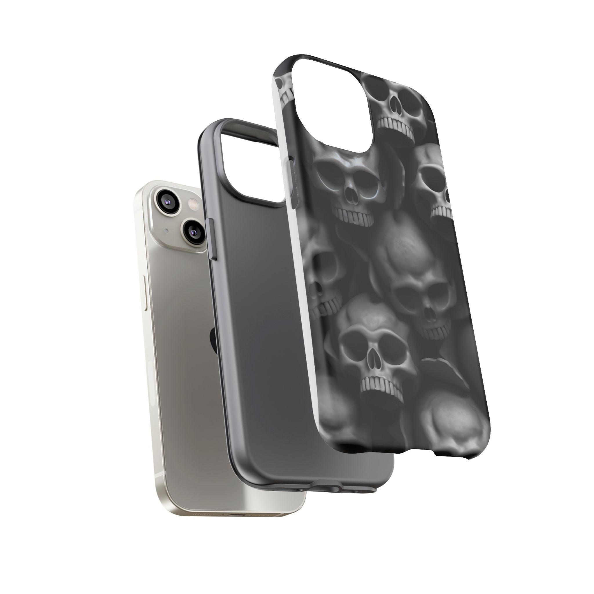 Memento Mori: Hexagon Stone iPhone Case