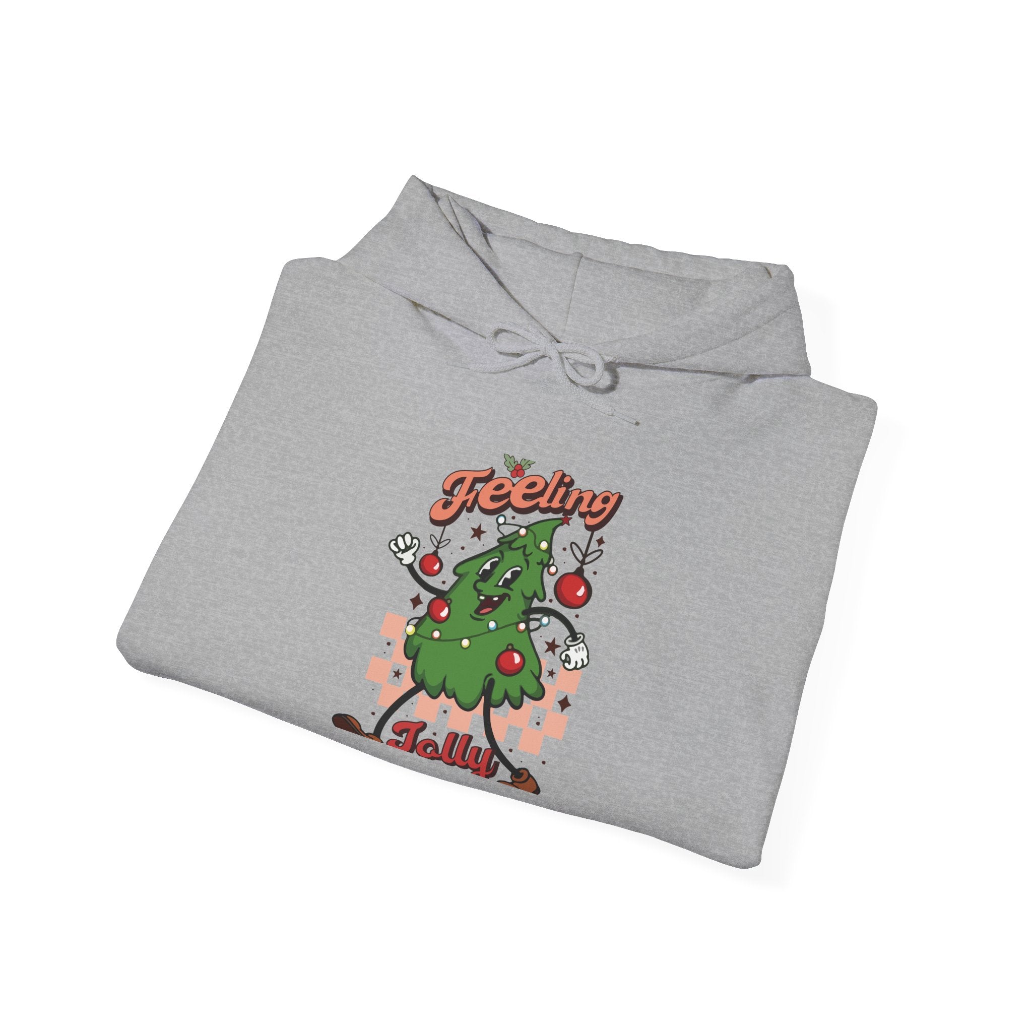 Feeling Jolly Christmas Tree Hoodie