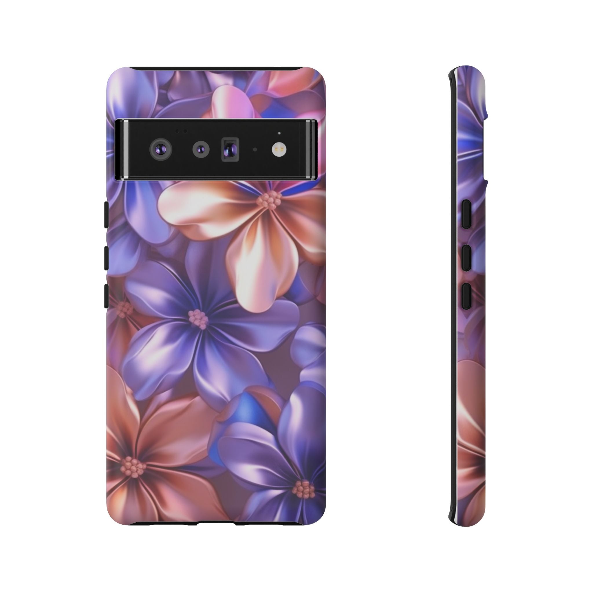 Metallic Flower Google Pixel Case (All Models)