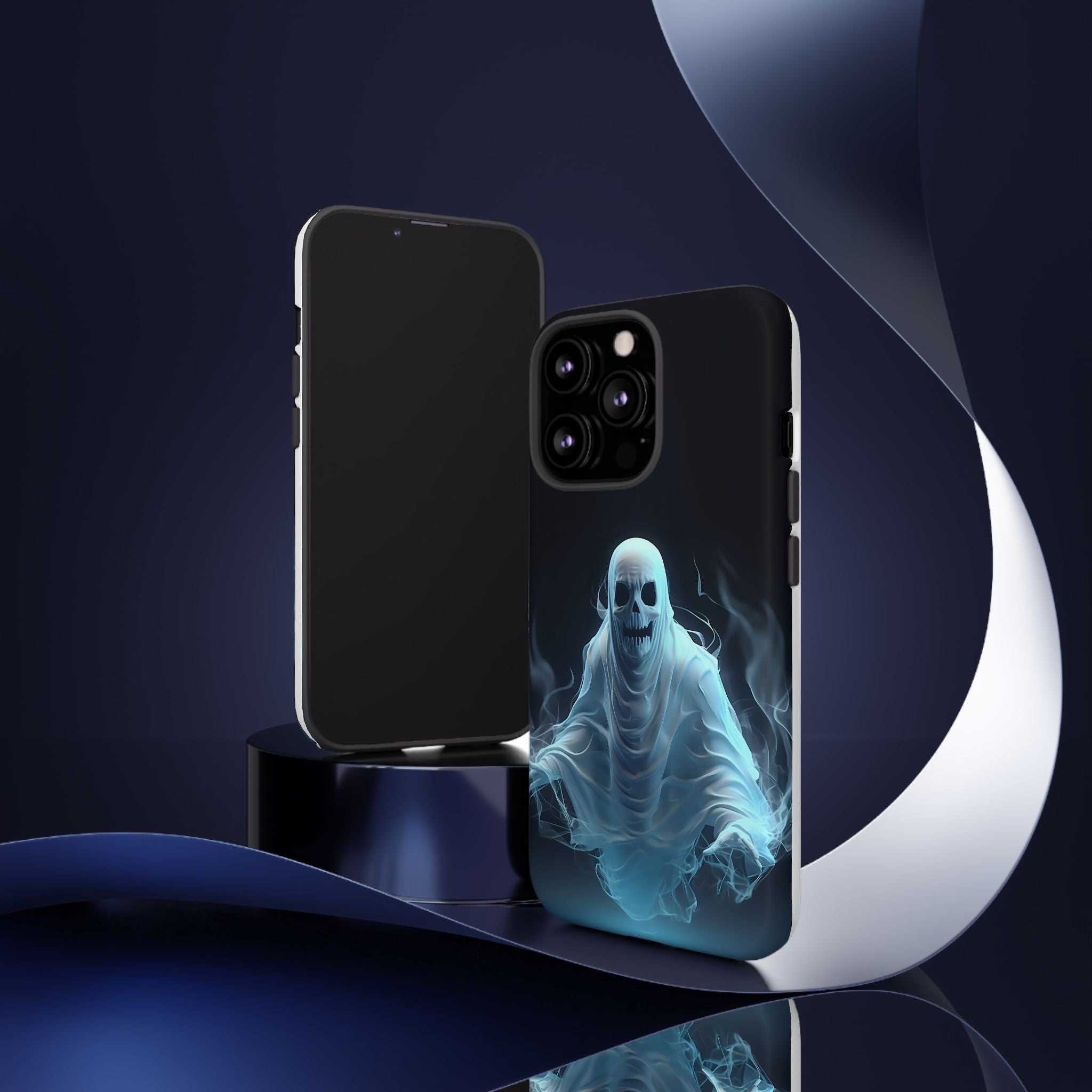 Ethereal Ghost Hexagon iPhone Case