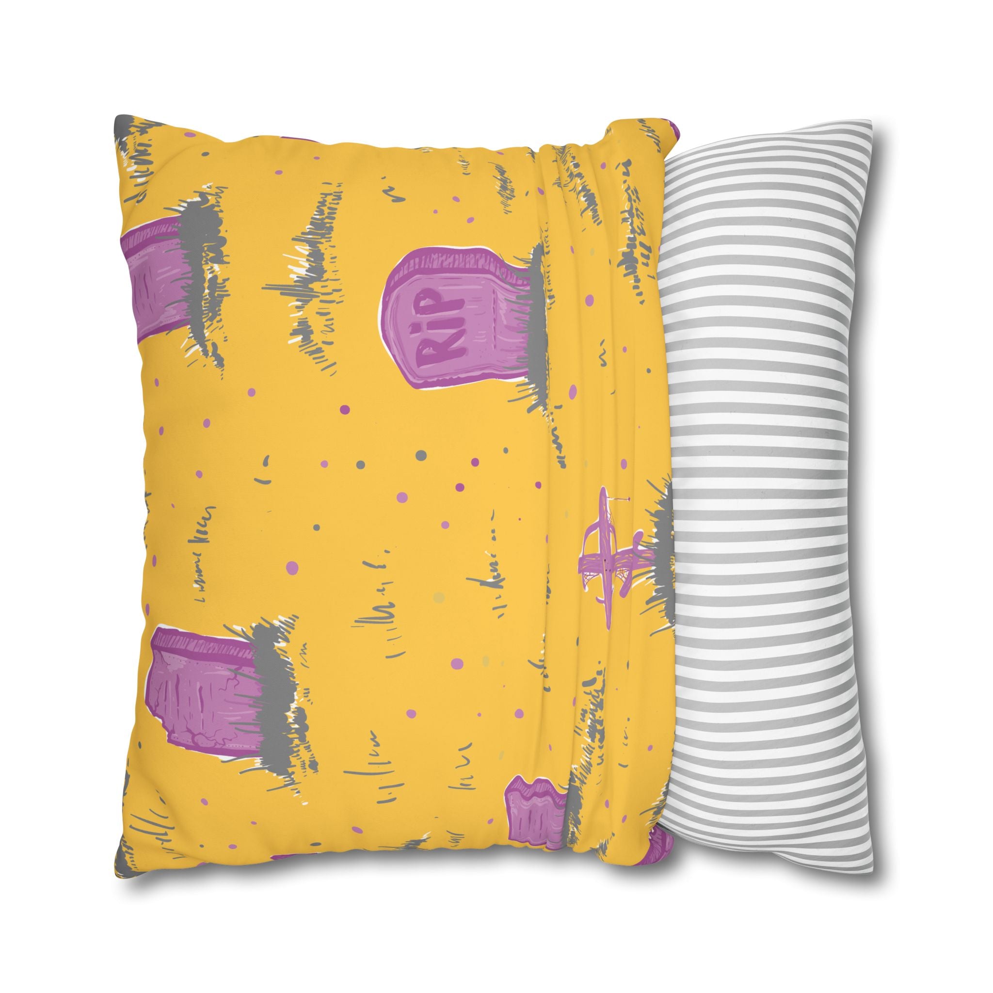 Spooky Cute Graveyard Pillowcase