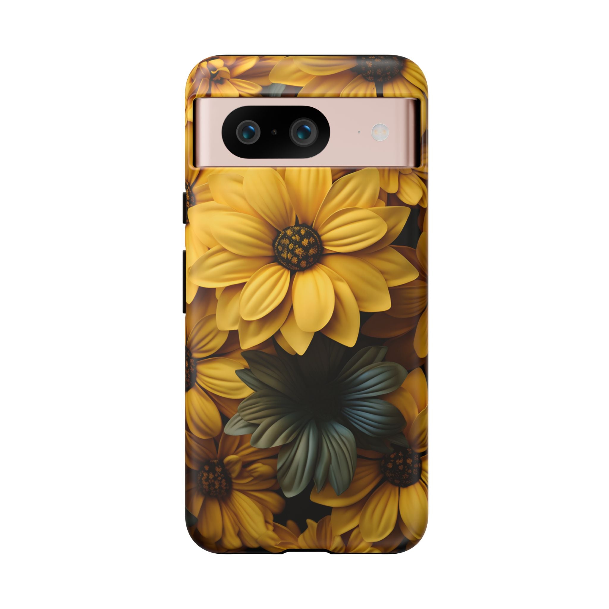 Golden Bloom Google Pixel Case (All Models) - Luxury Phone Cover