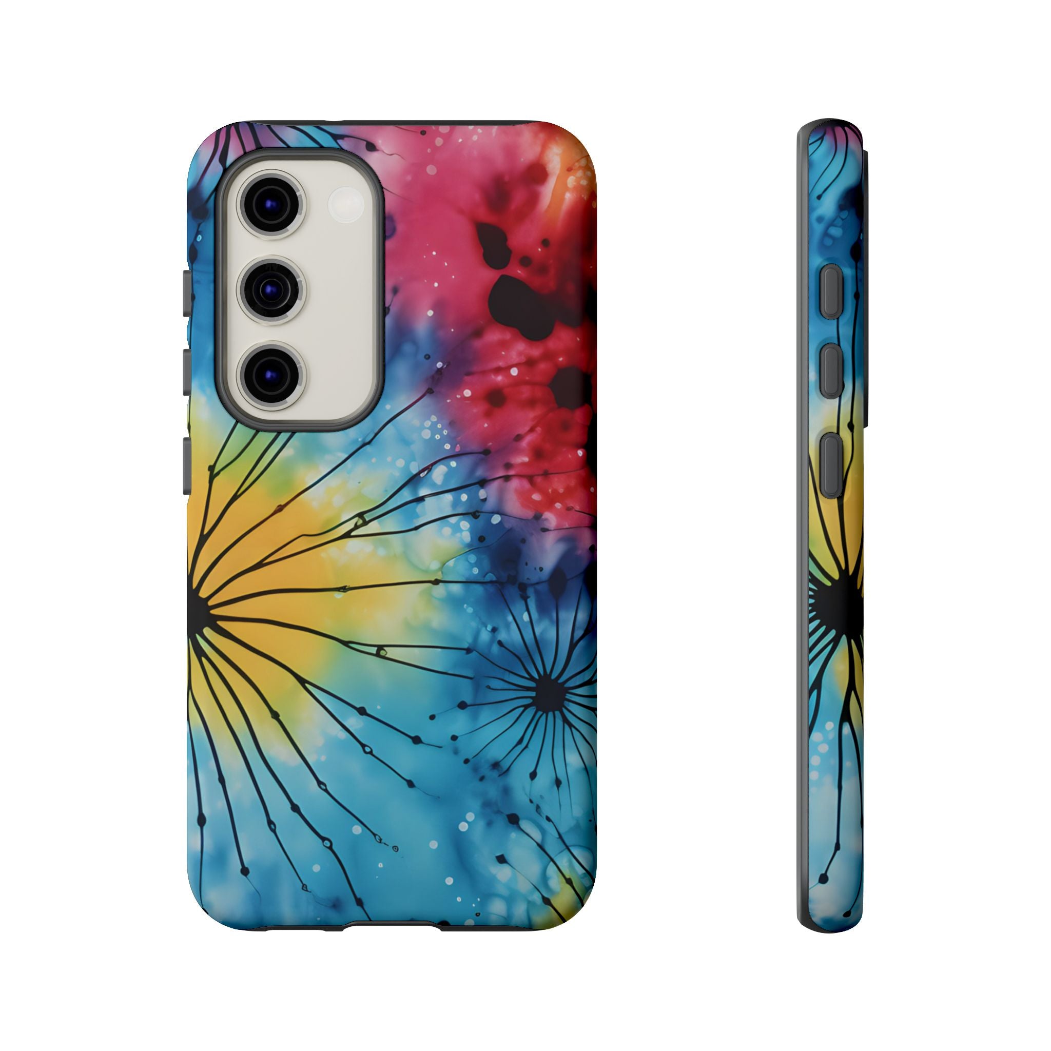 Cosmic Bloom Abstract Samsung Case