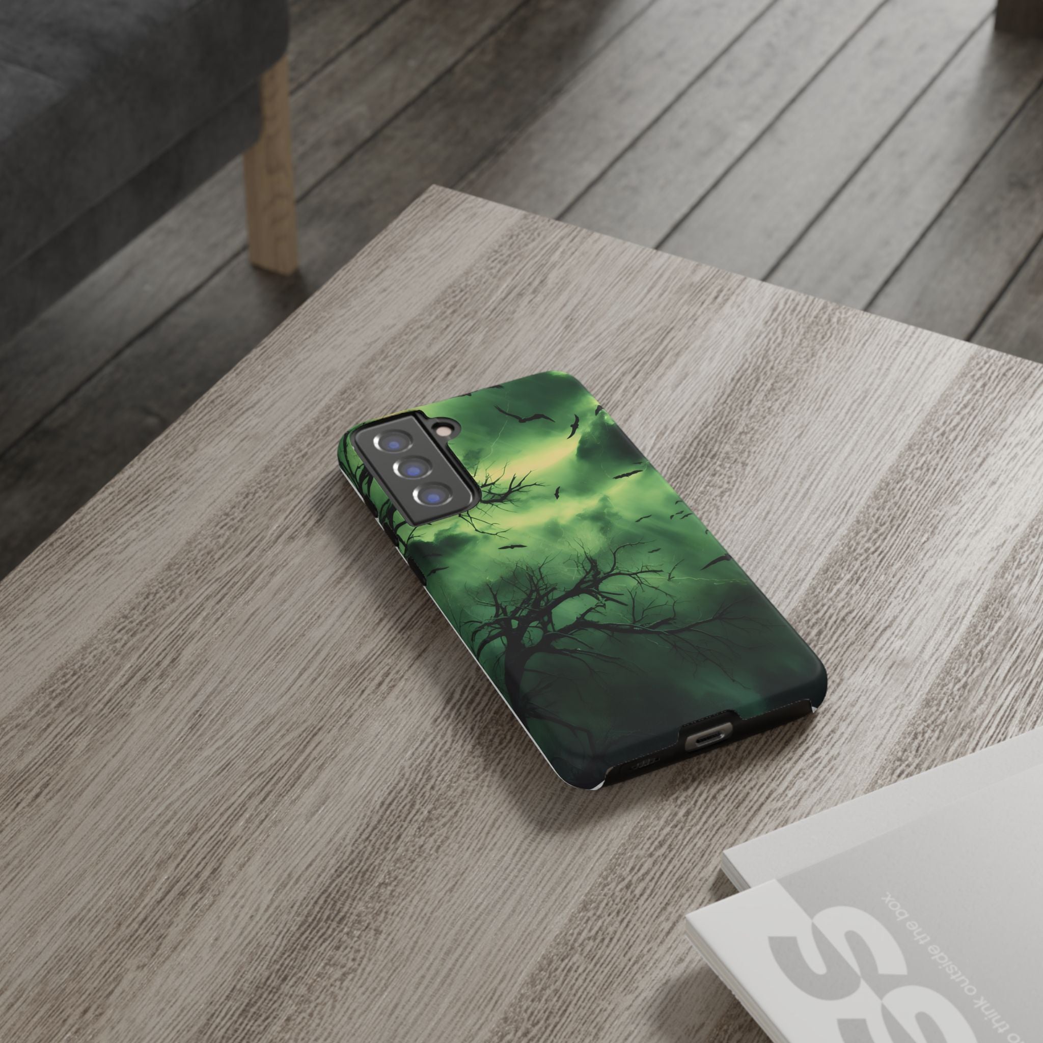 Gothic Green Forest Samsung Case