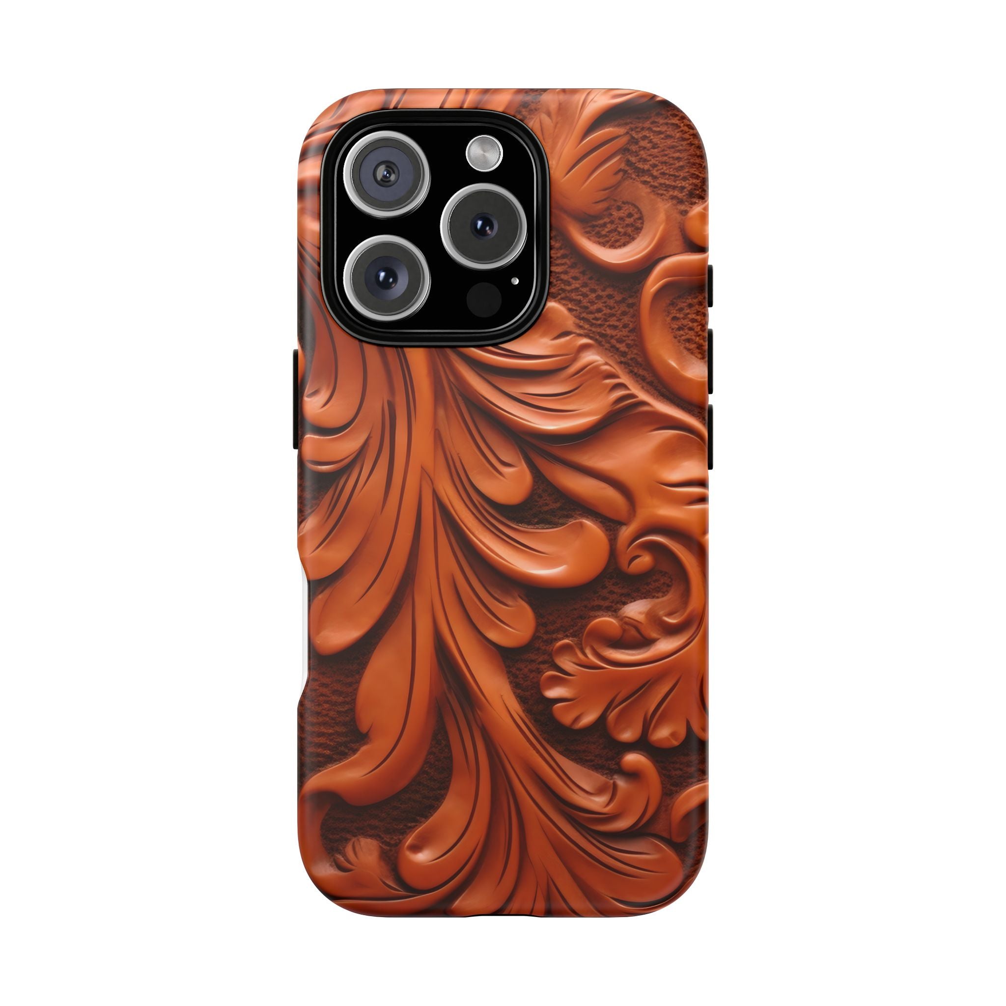 Baroque Acanthus Hexagon iPhone Case