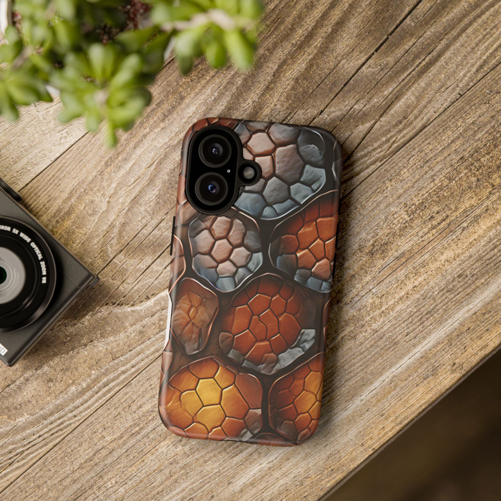 Reptilian Scales iPhone Case - 3D Texture