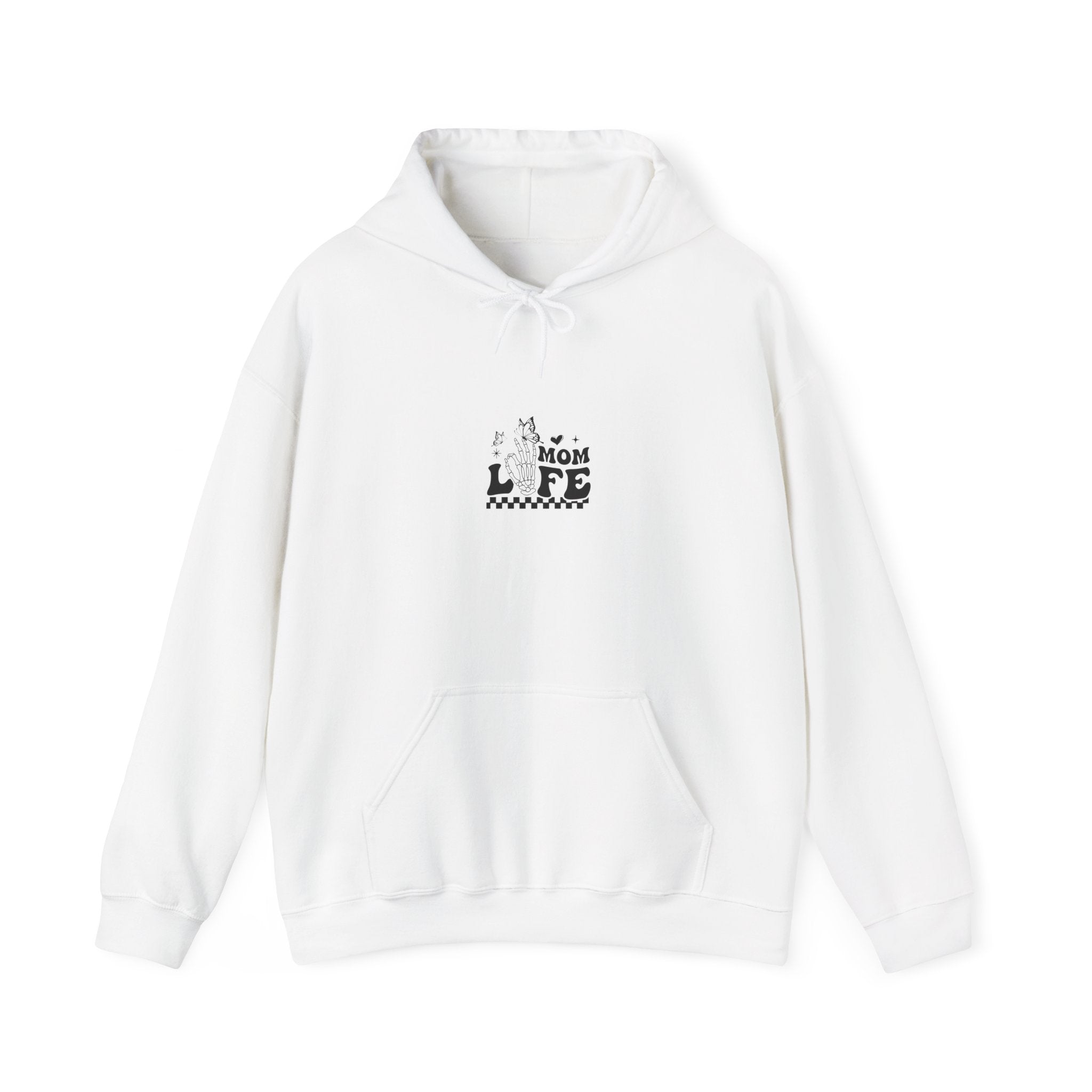 Mom Life Skeleton Hand Hoodie