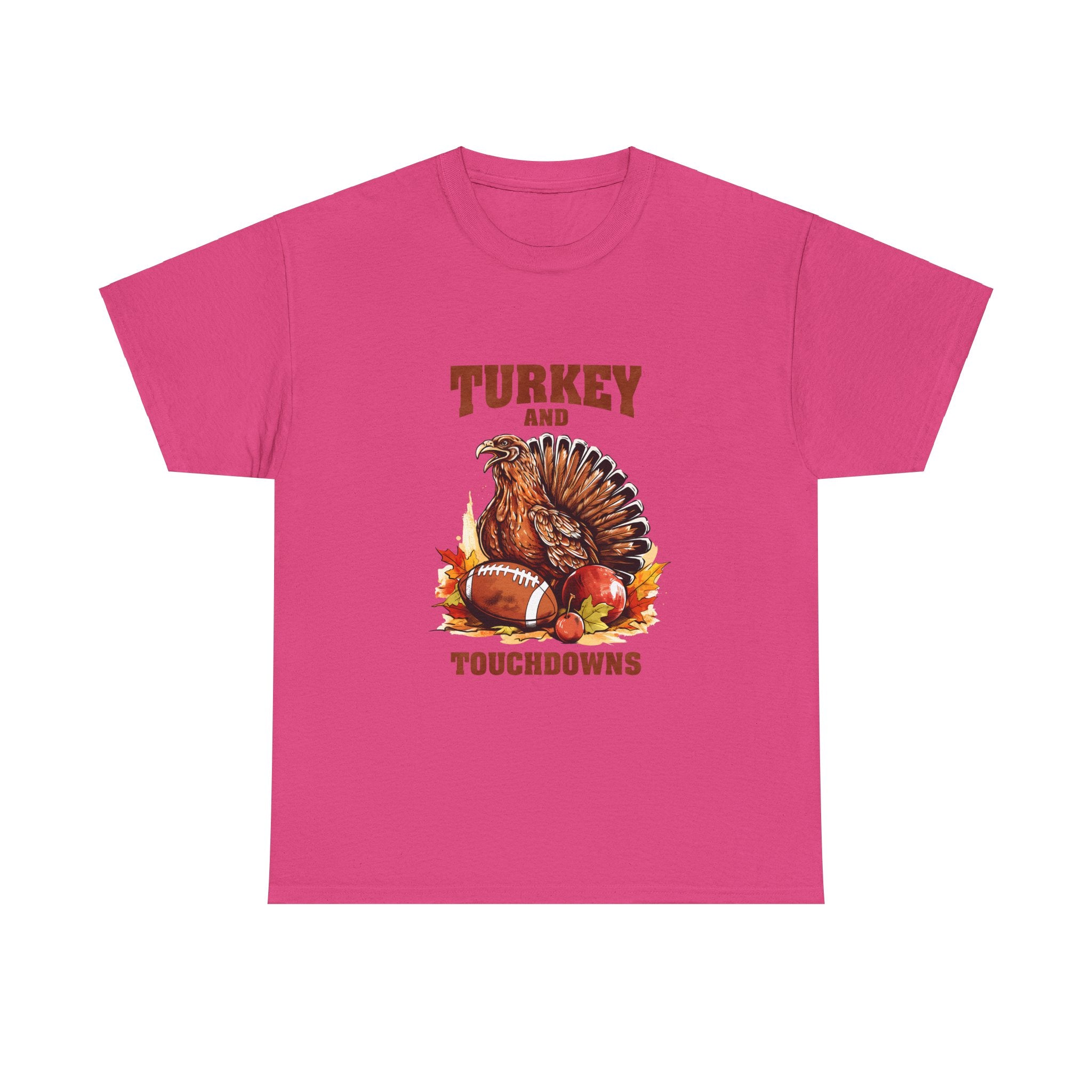 Turkey & Touchdowns Thanksgiving Tee