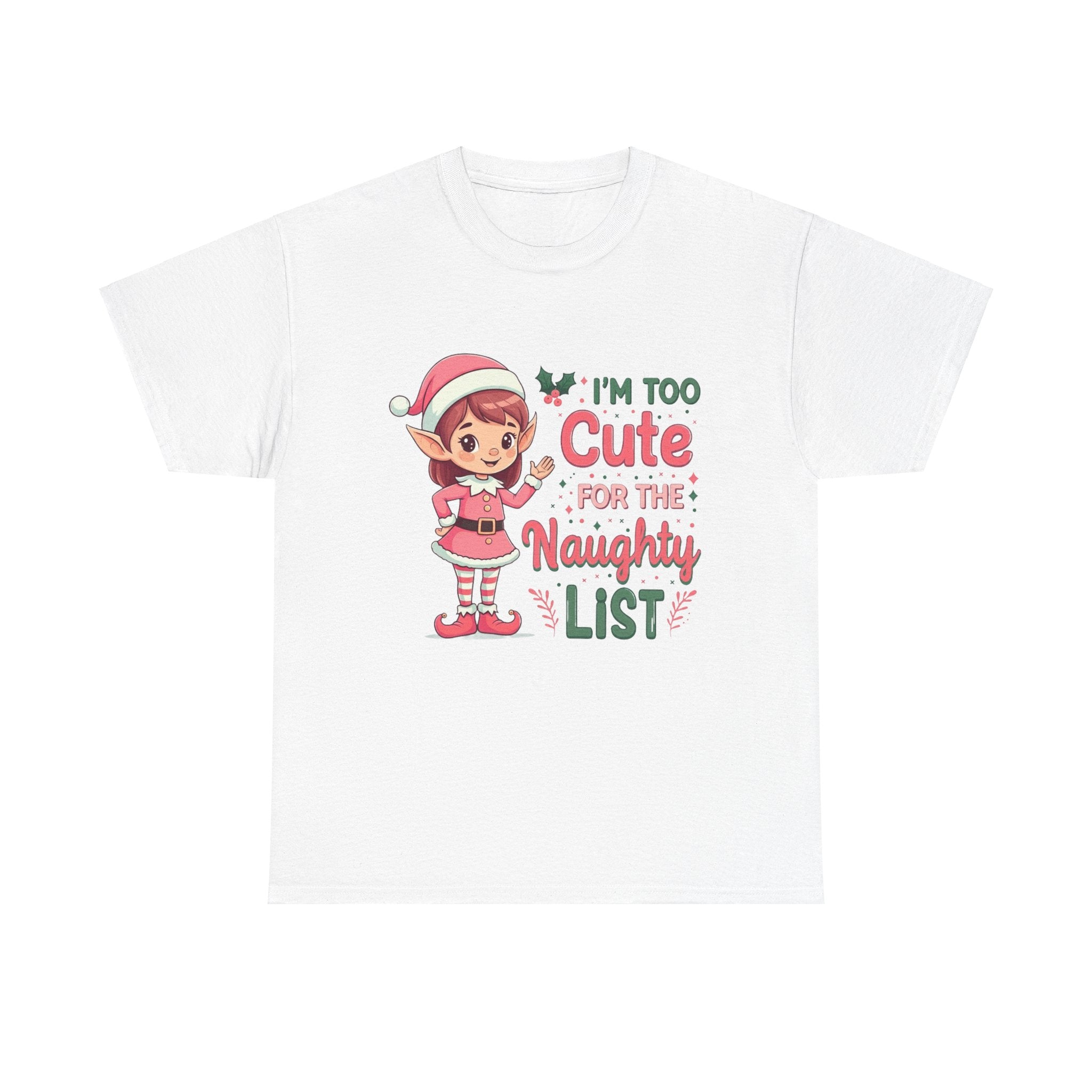 Too Cute Elf Christmas T-Shirt