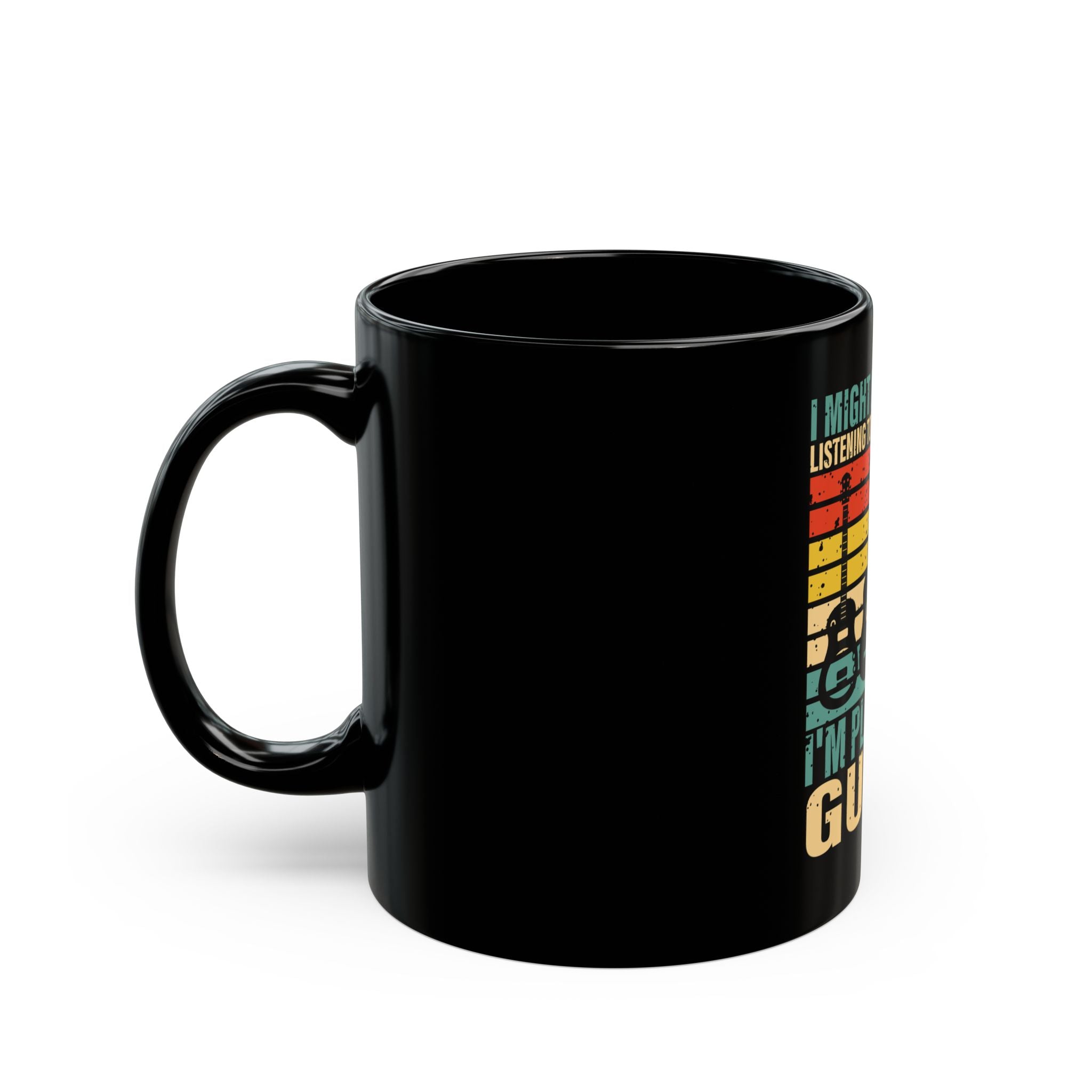 Guitar Lover Mug - Retro Music Gift