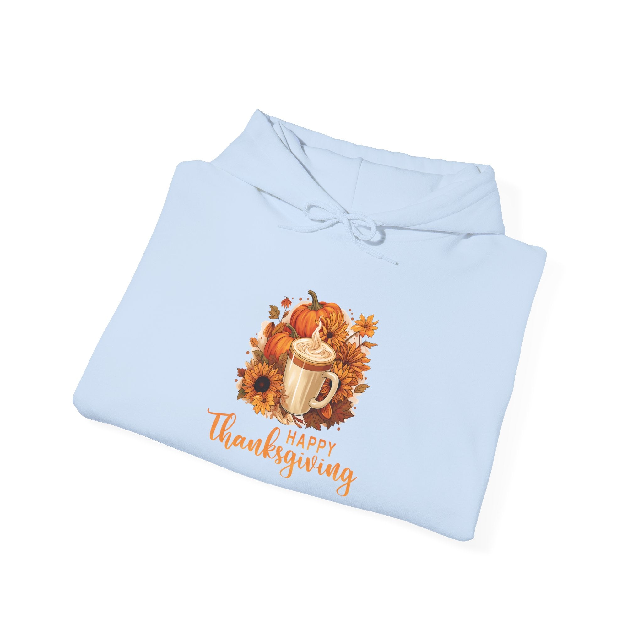 Cozy Fall Latte Thanksgiving Hoodie