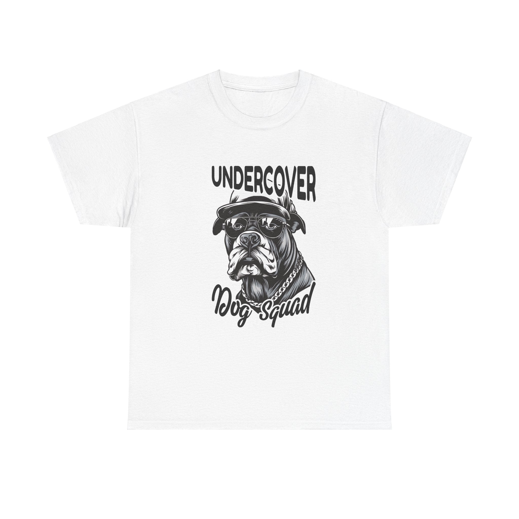 Undercover Bulldog Dog Squad T-Shirt