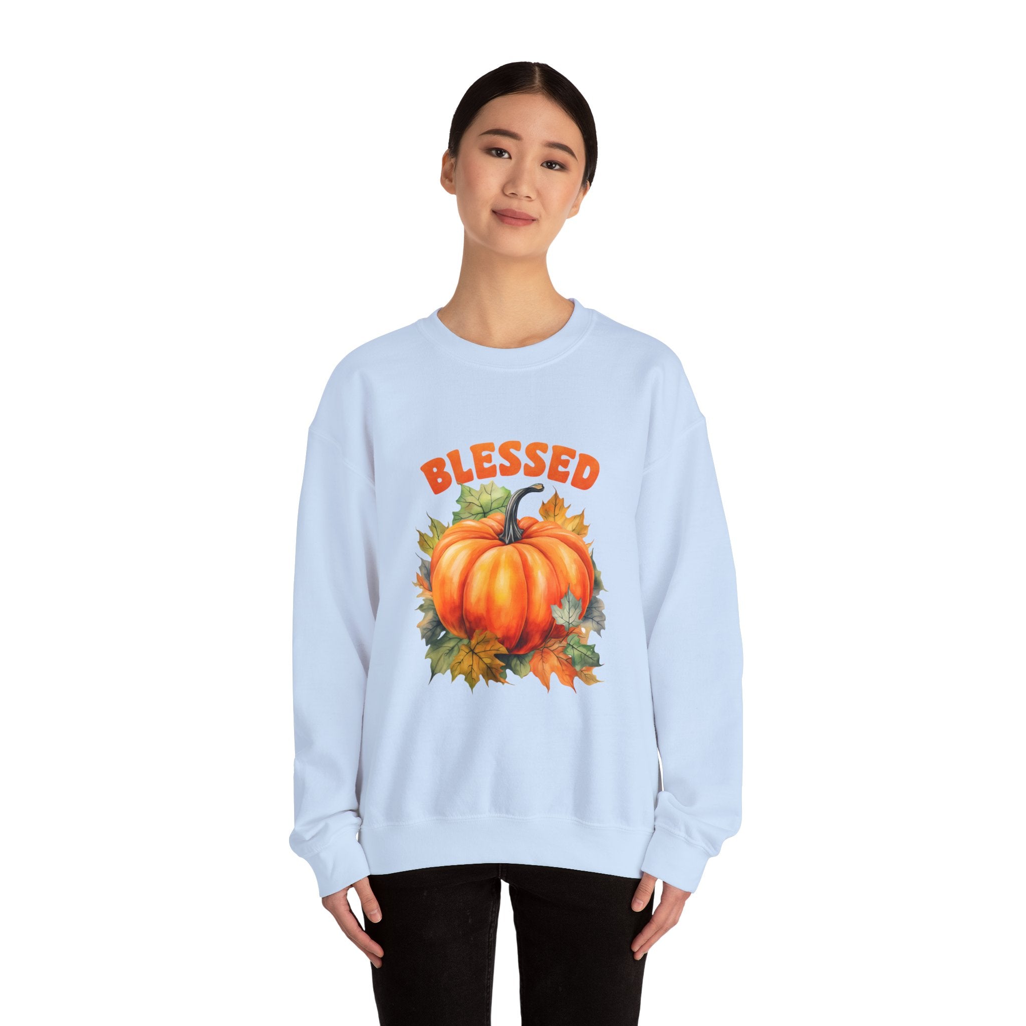 Blessed Pumpkin Thanksgiving Sweatshirt