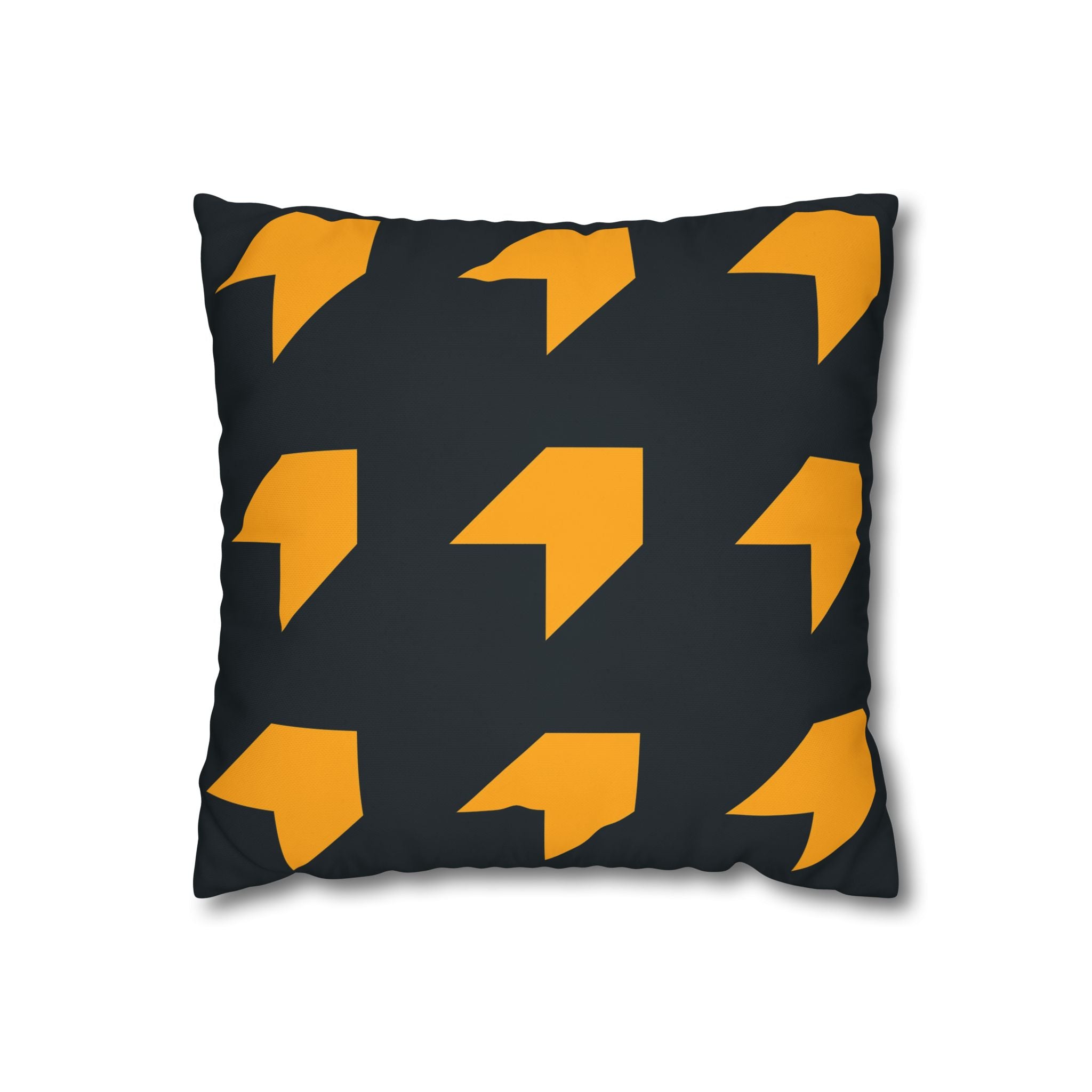 Geometric Arrow Orange Pillowcase