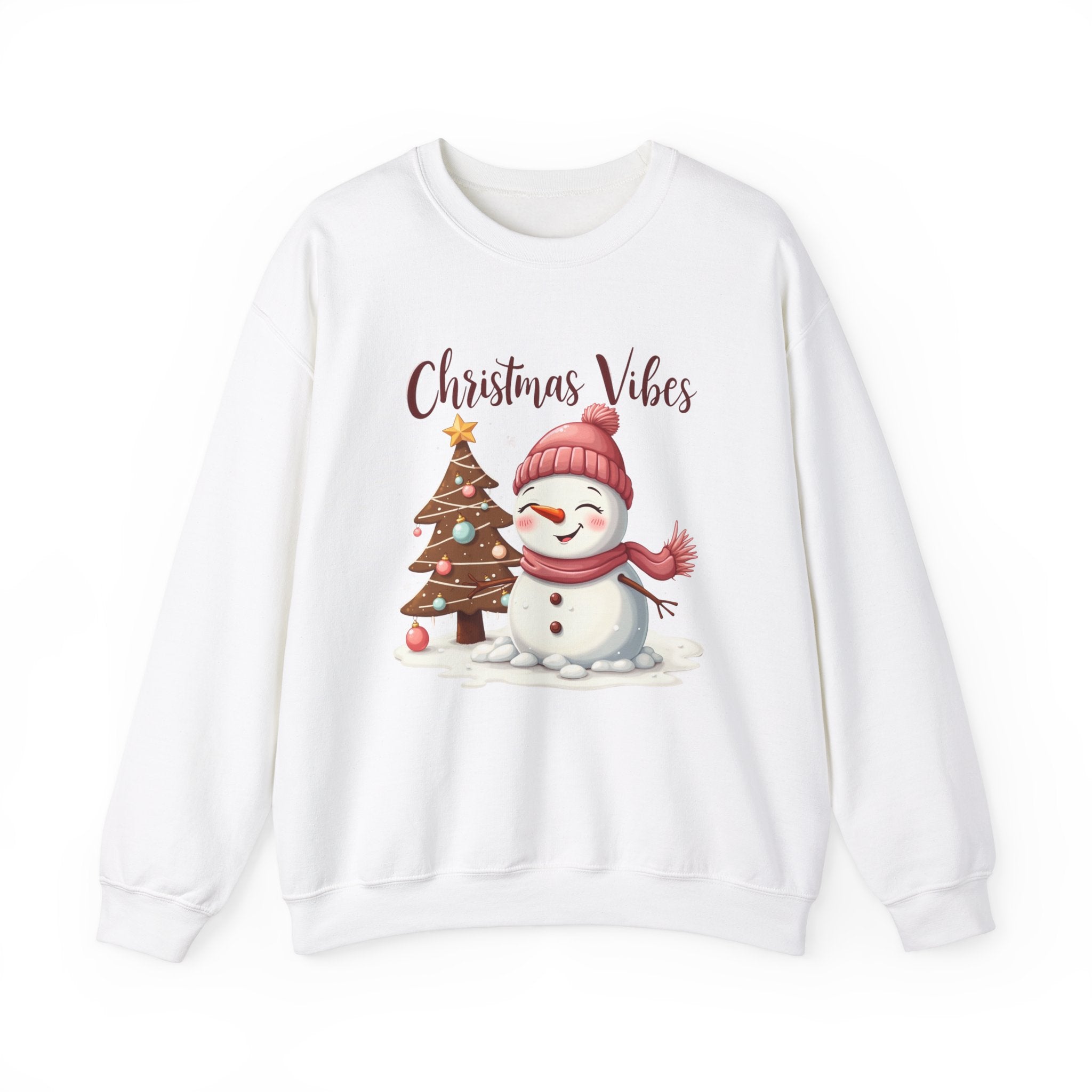 Cozy Snowman Christmas Sweatshirt