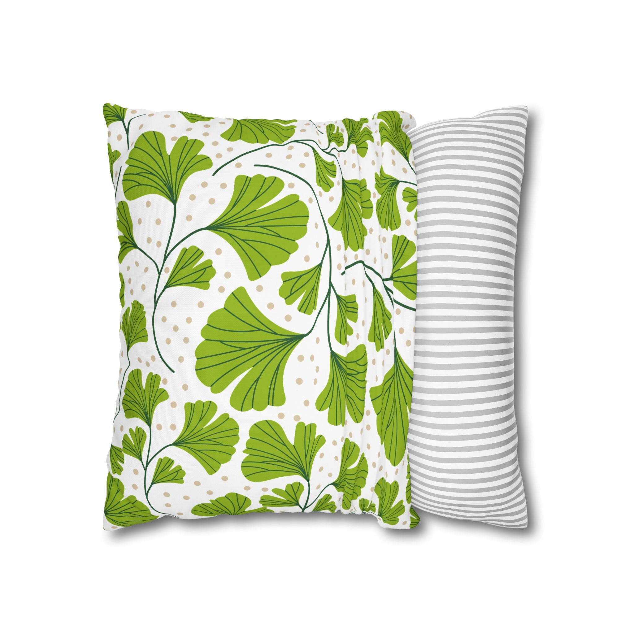 Ginkgo Biloba Pillowcase - Modern Botanical