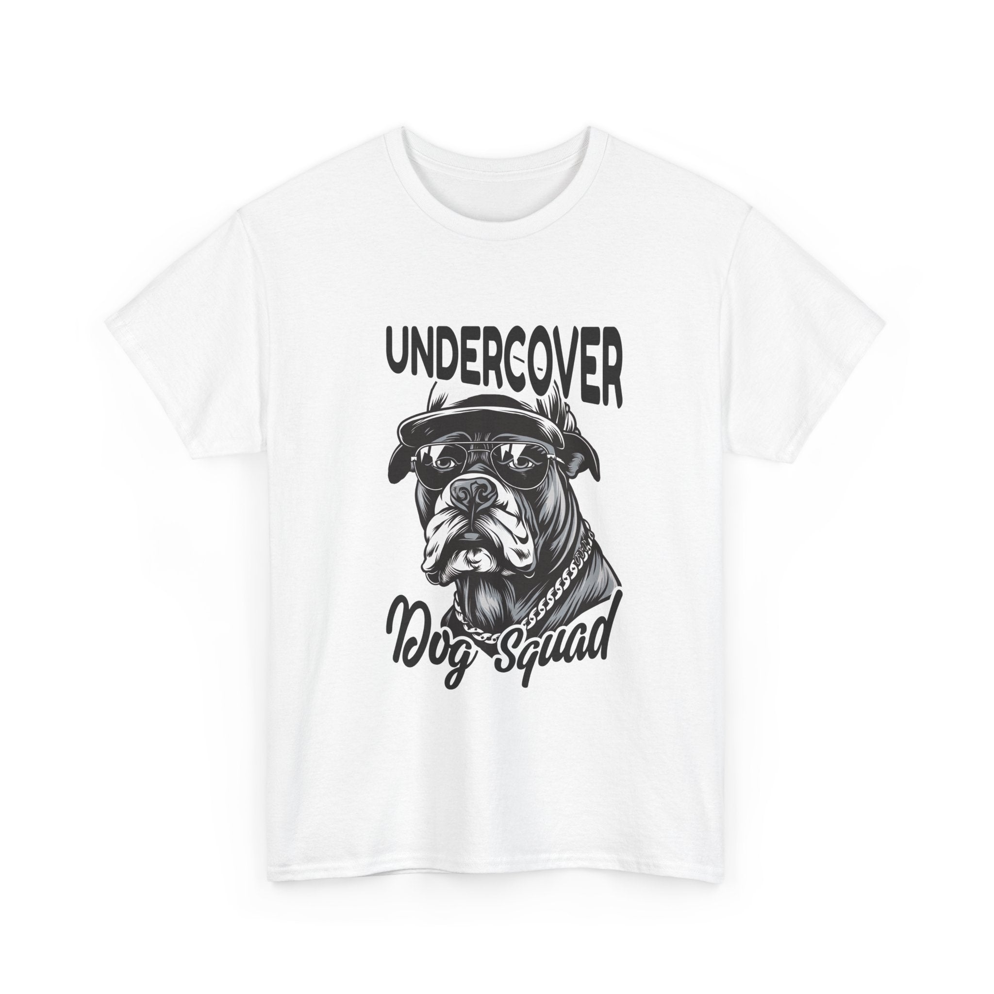 Undercover Bulldog Dog Squad T-Shirt