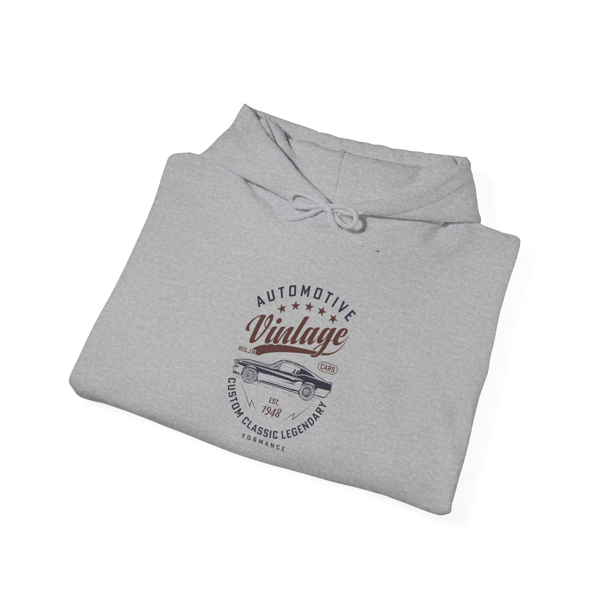 Vintage Muscle Car Hoodie - Est. 1948