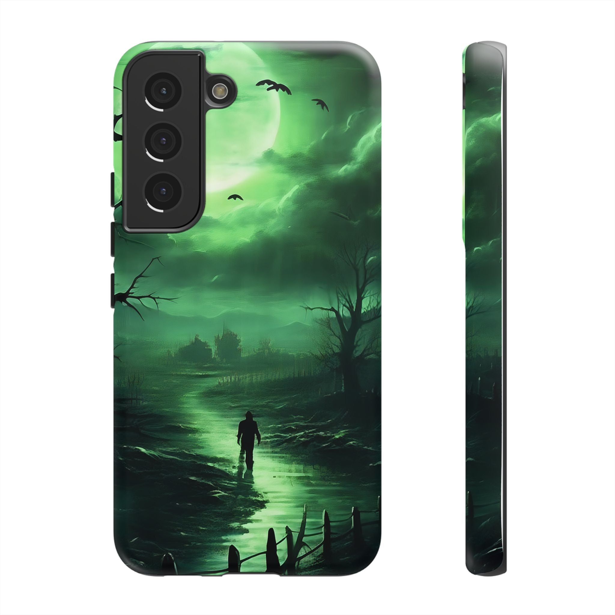 Eerie Swamp Moon Samsung Case