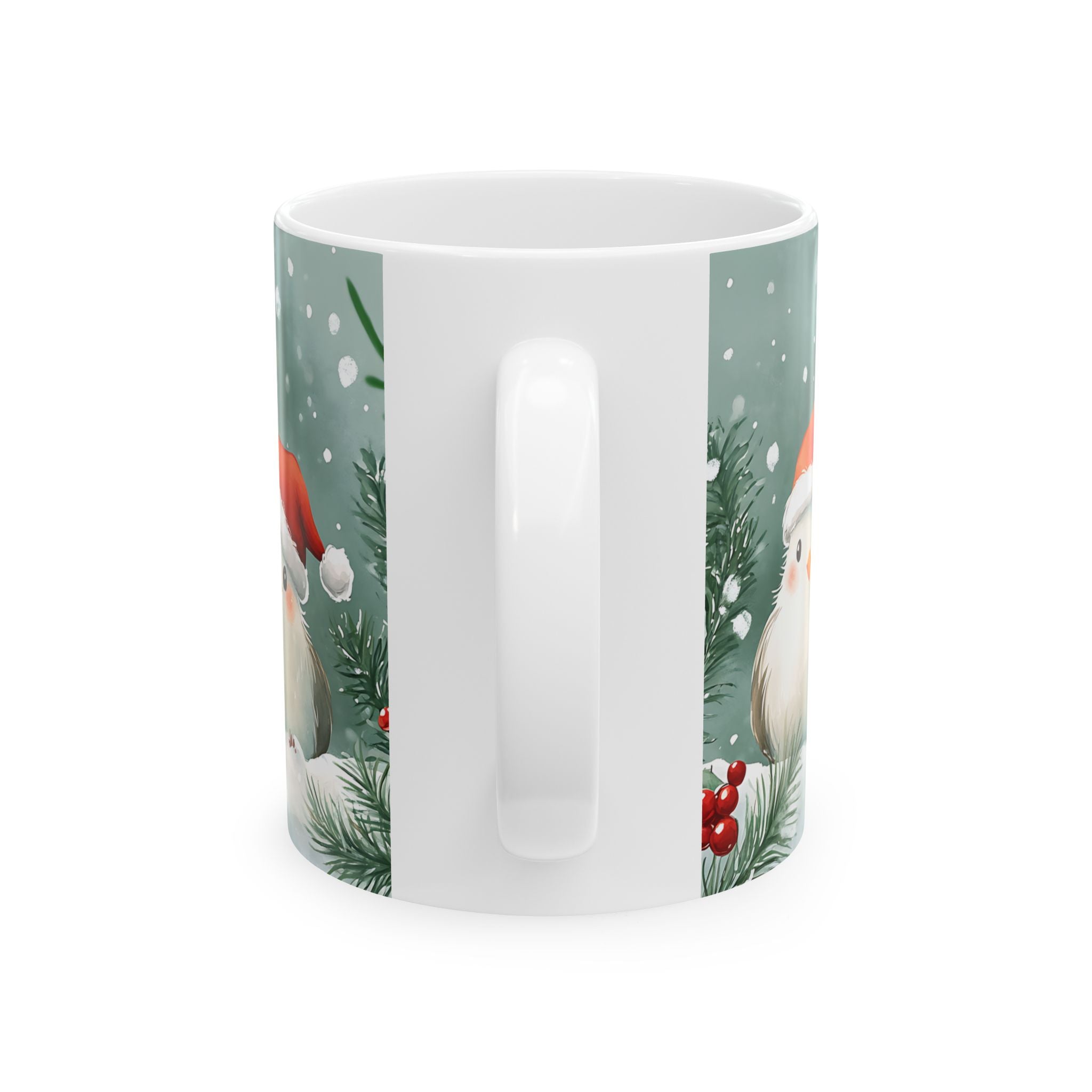 Snowy Birds Christmas Mug