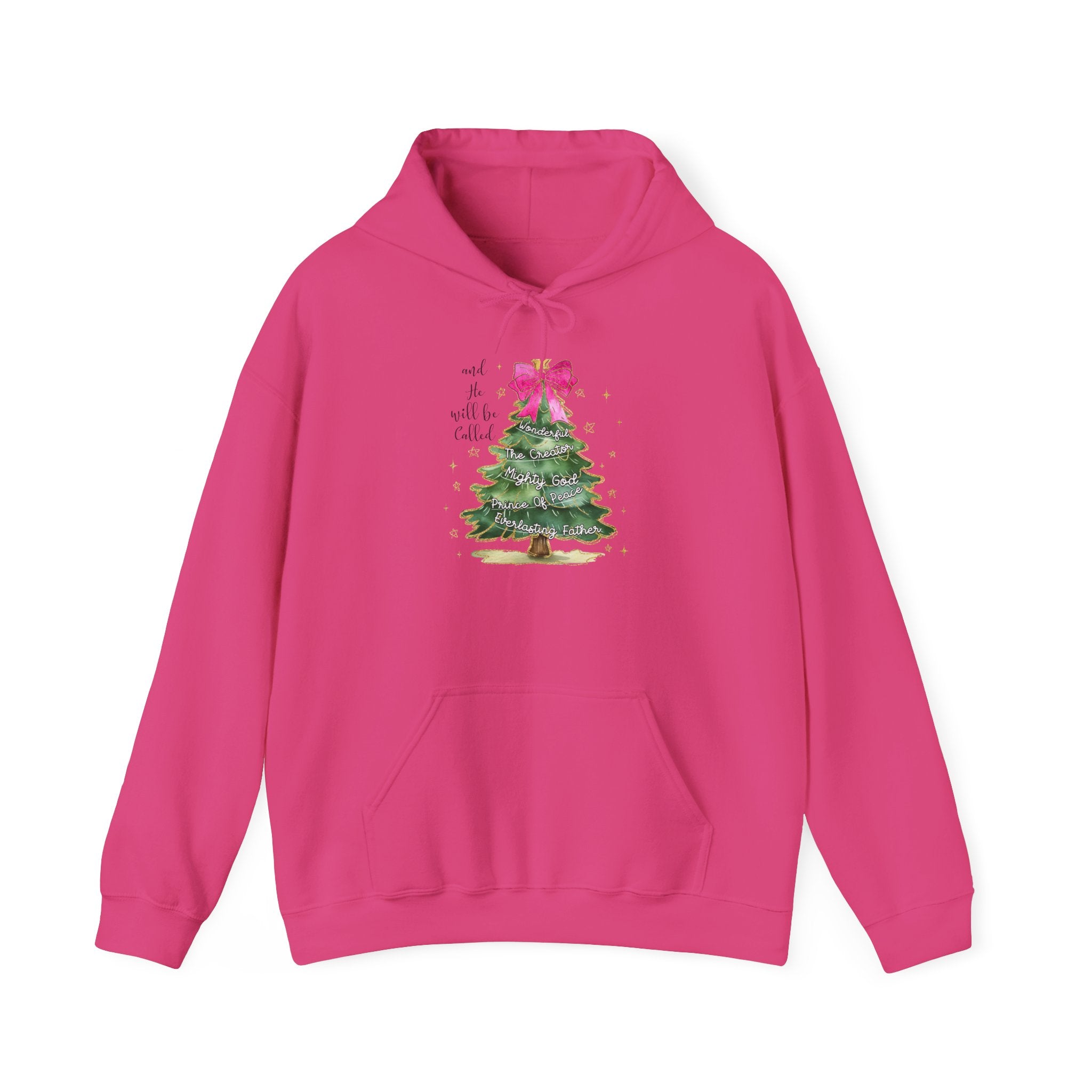 Watercolor Christmas Tree Hoodie