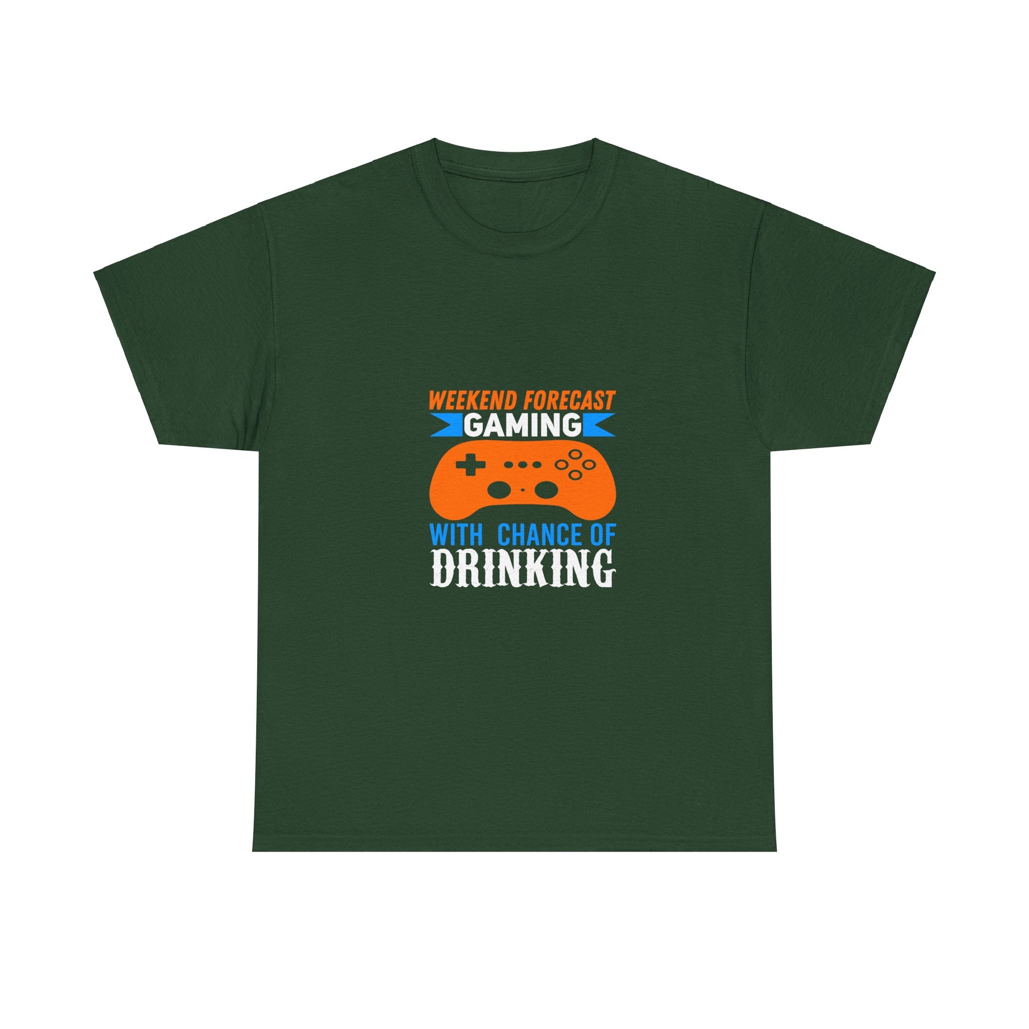 Weekend Forecast: Gaming & Drinking T-Shirt