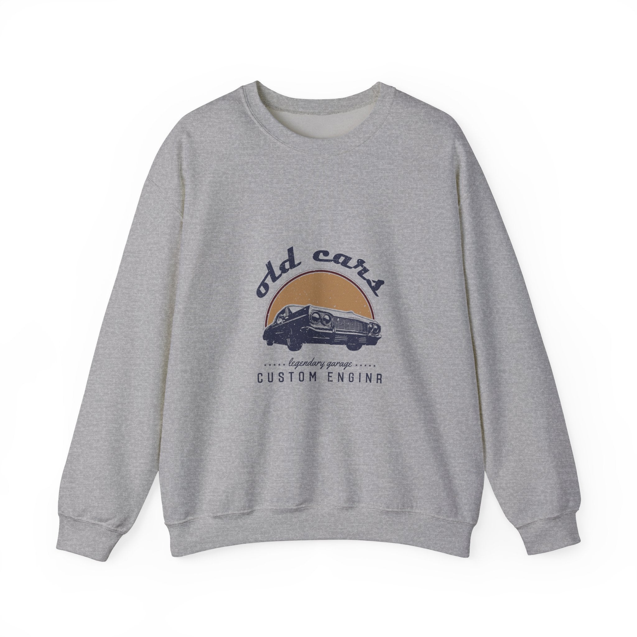 Vintage Cars Sweatshirt: Legendary Garage