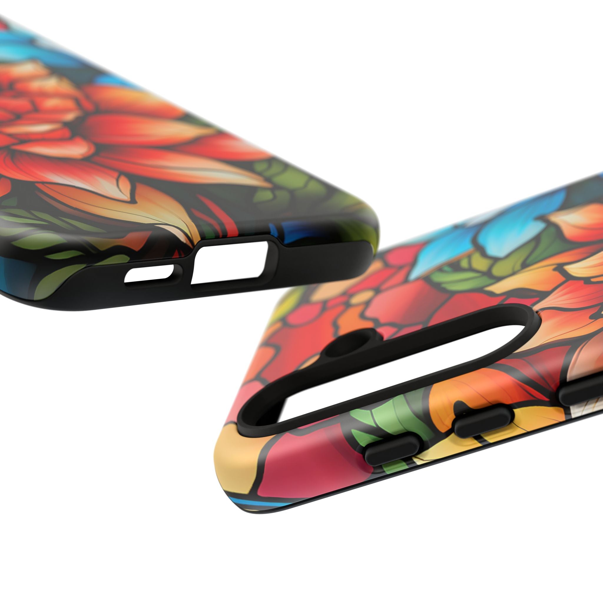 Stained Glass Floral Samsung Case