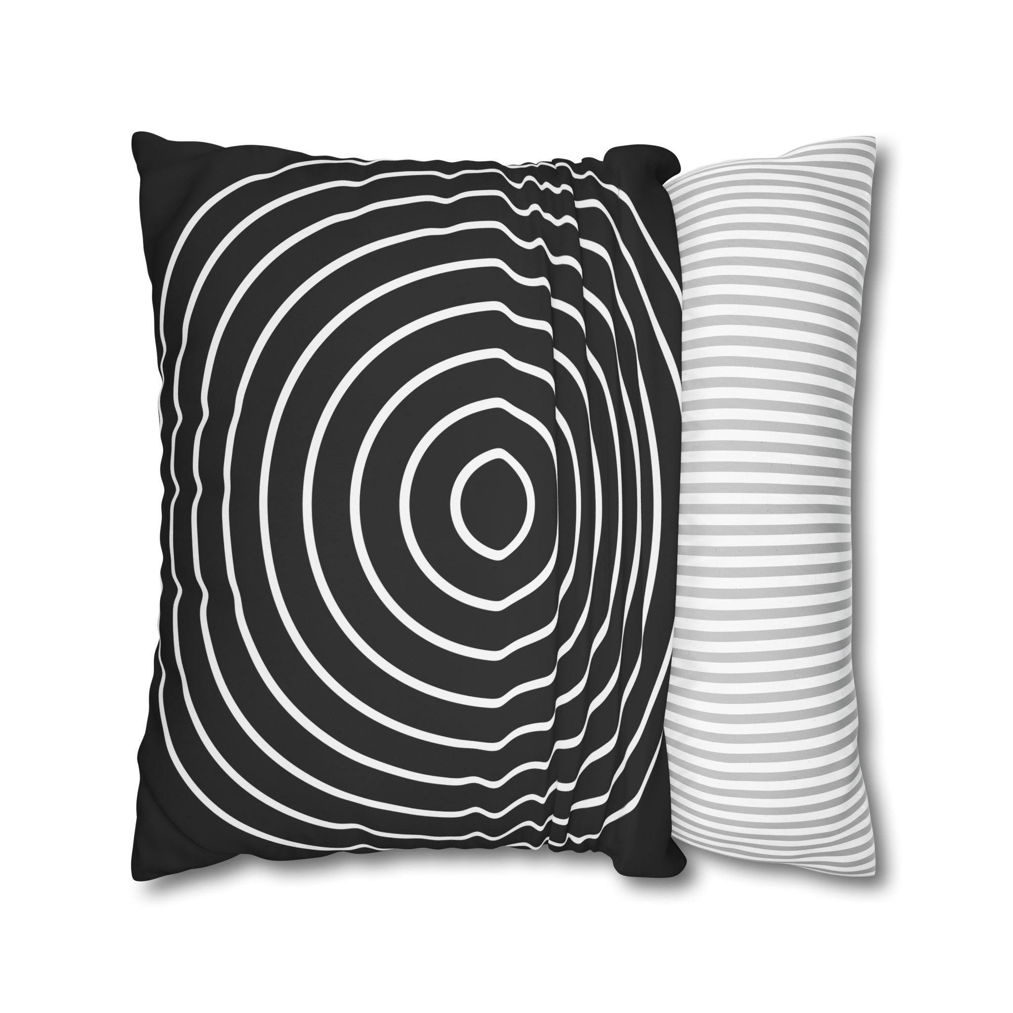 Concentric Circles Hypnotic Pillowcase