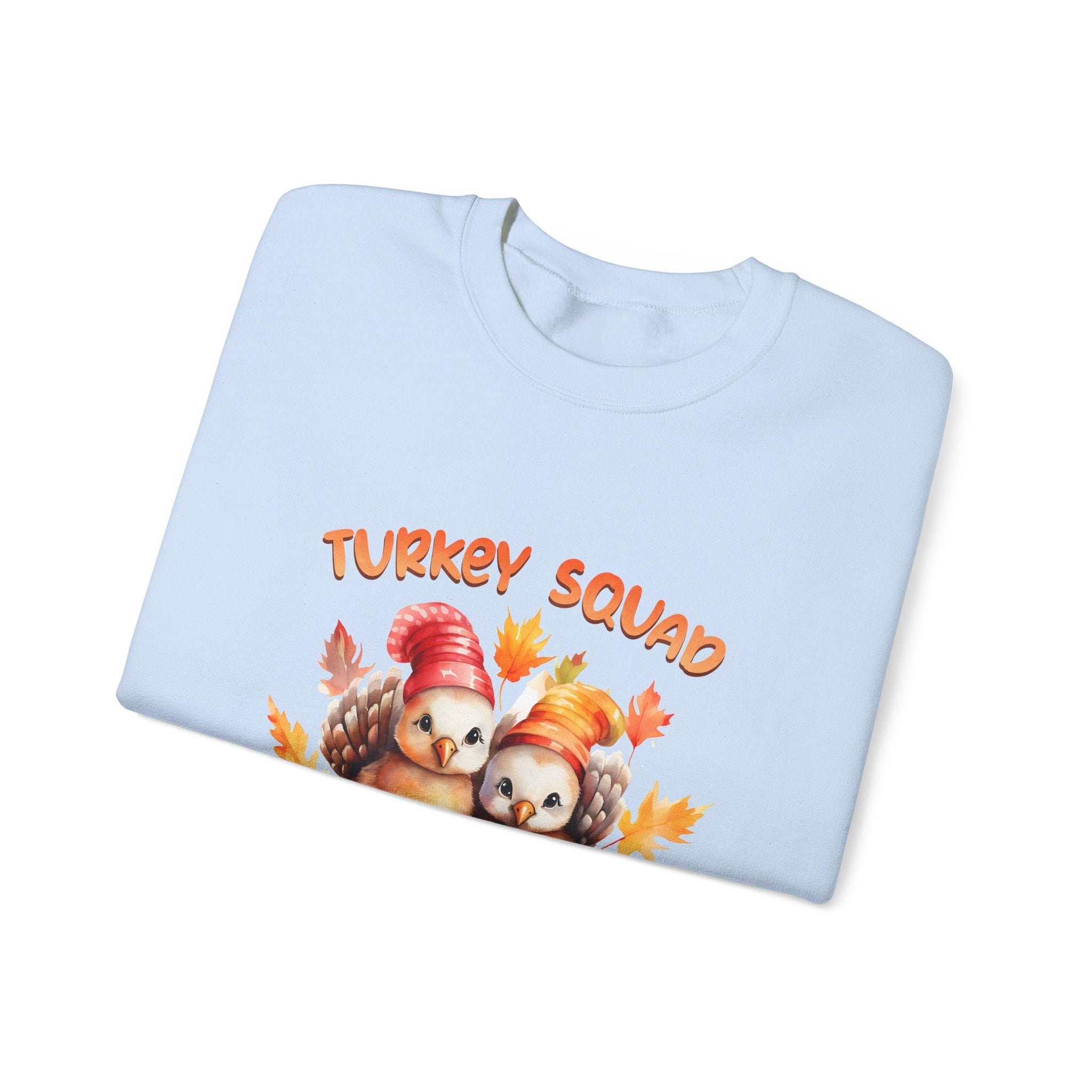 Turkey Squad Chick Thanksgiving Sweatshirt