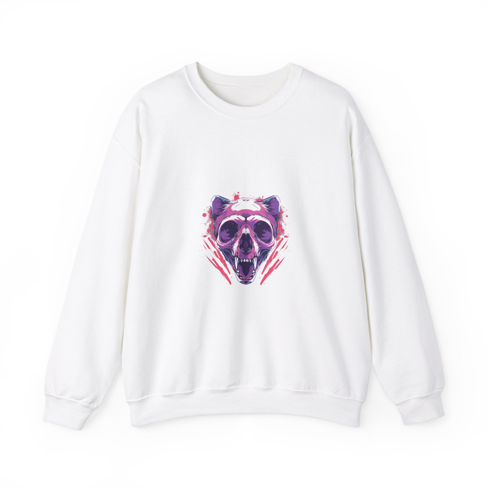 Purple Skull Sweatshirt: Edgy & Bold