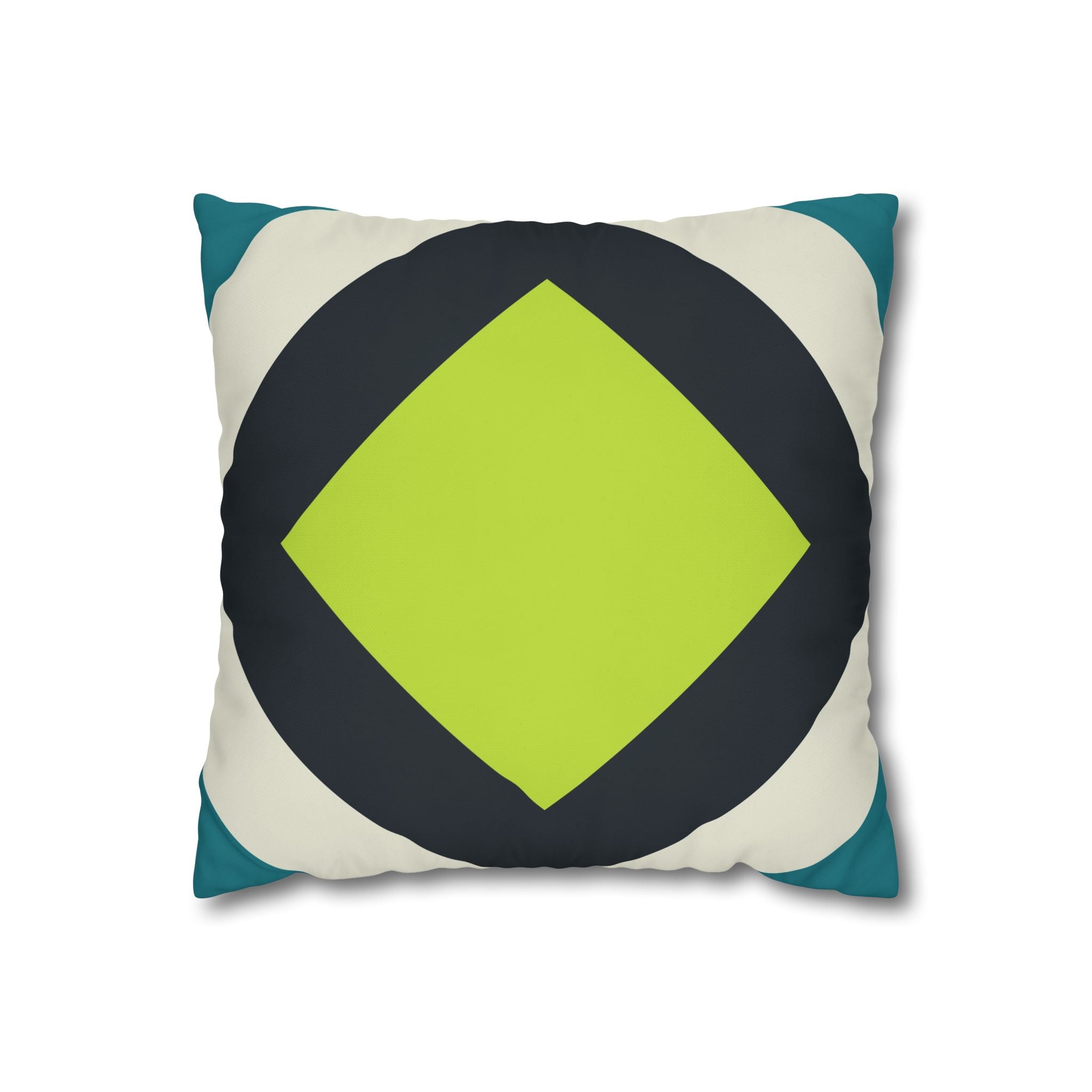 Geometric Diamond Pillowcase - Modern Art