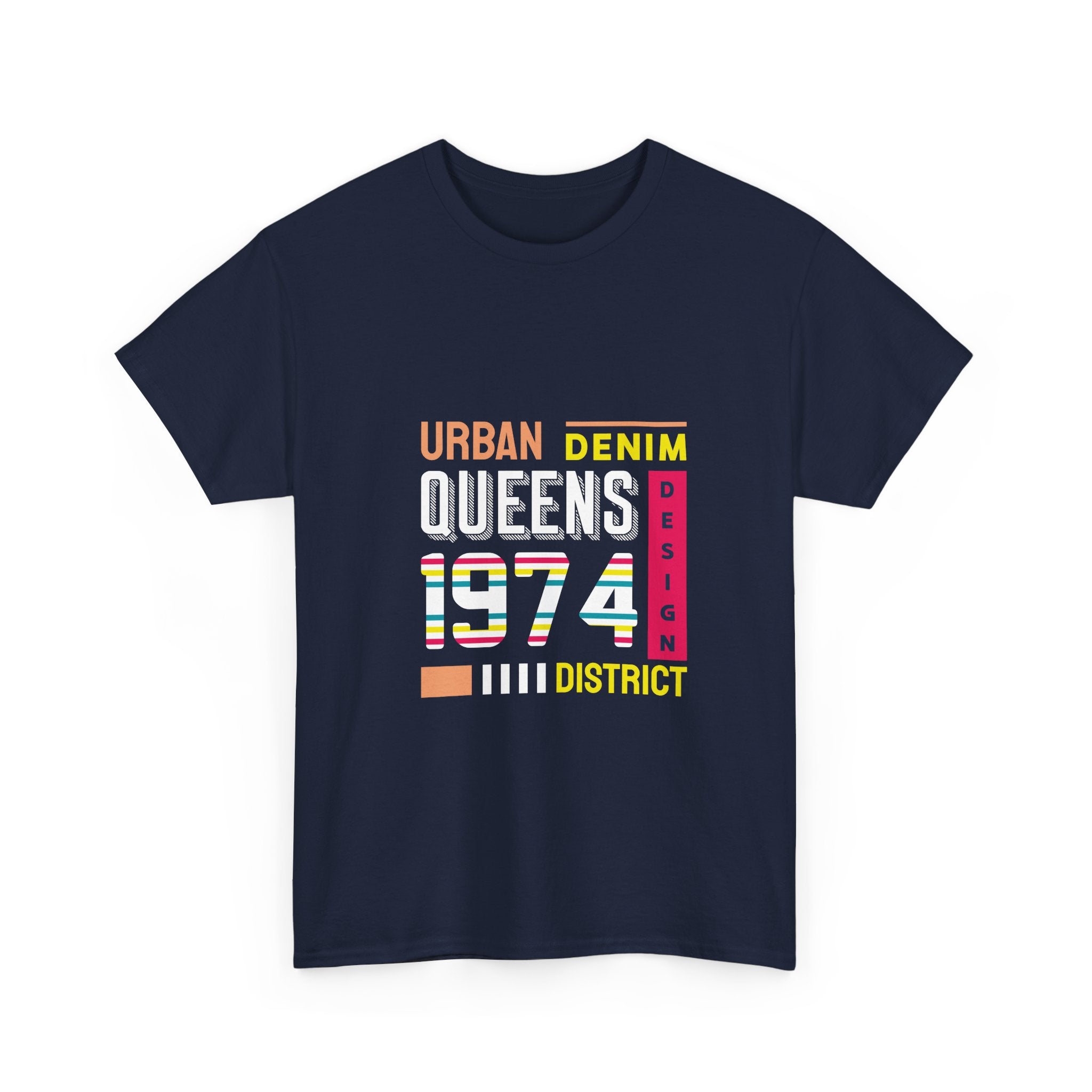 Queens 1974 Urban Denim District Tee