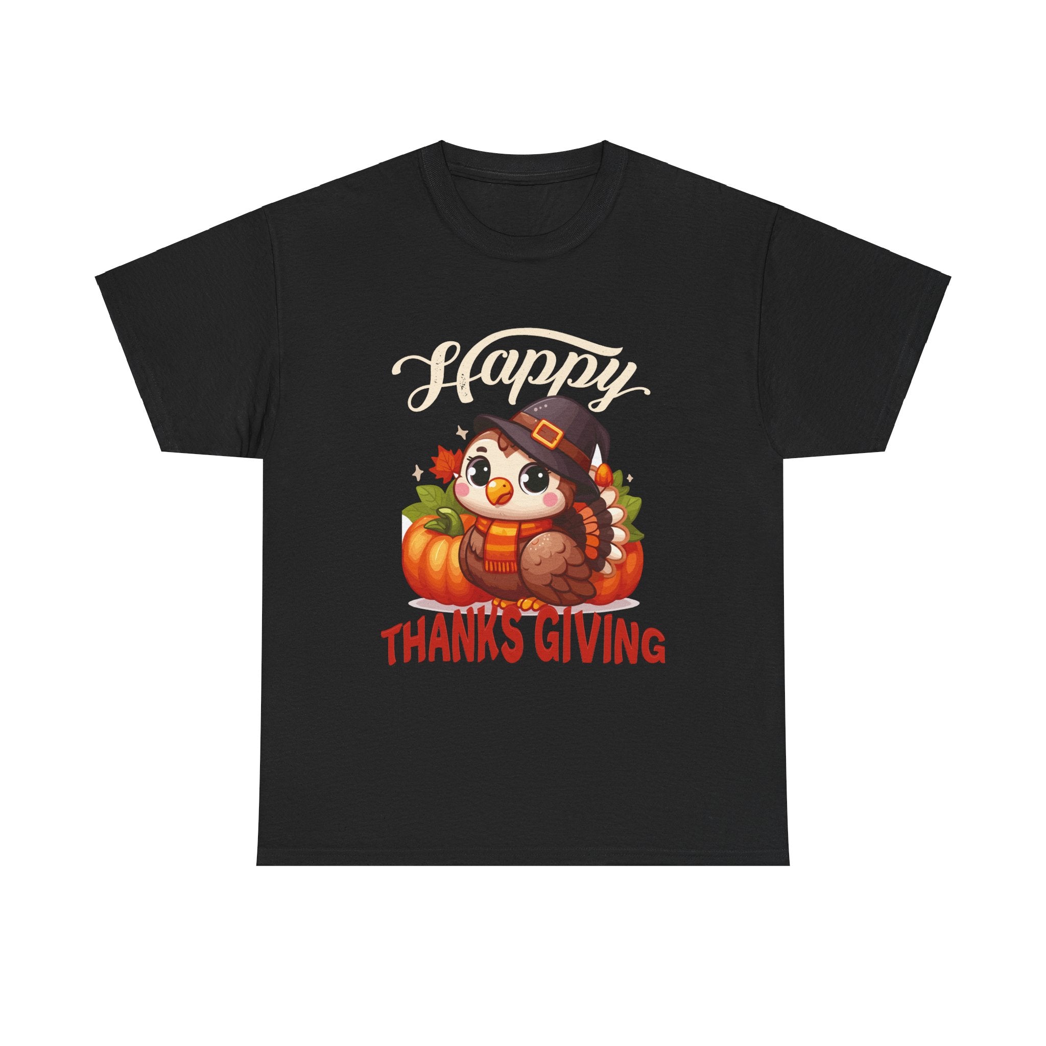 Cute Owl Thanksgiving T-Shirt