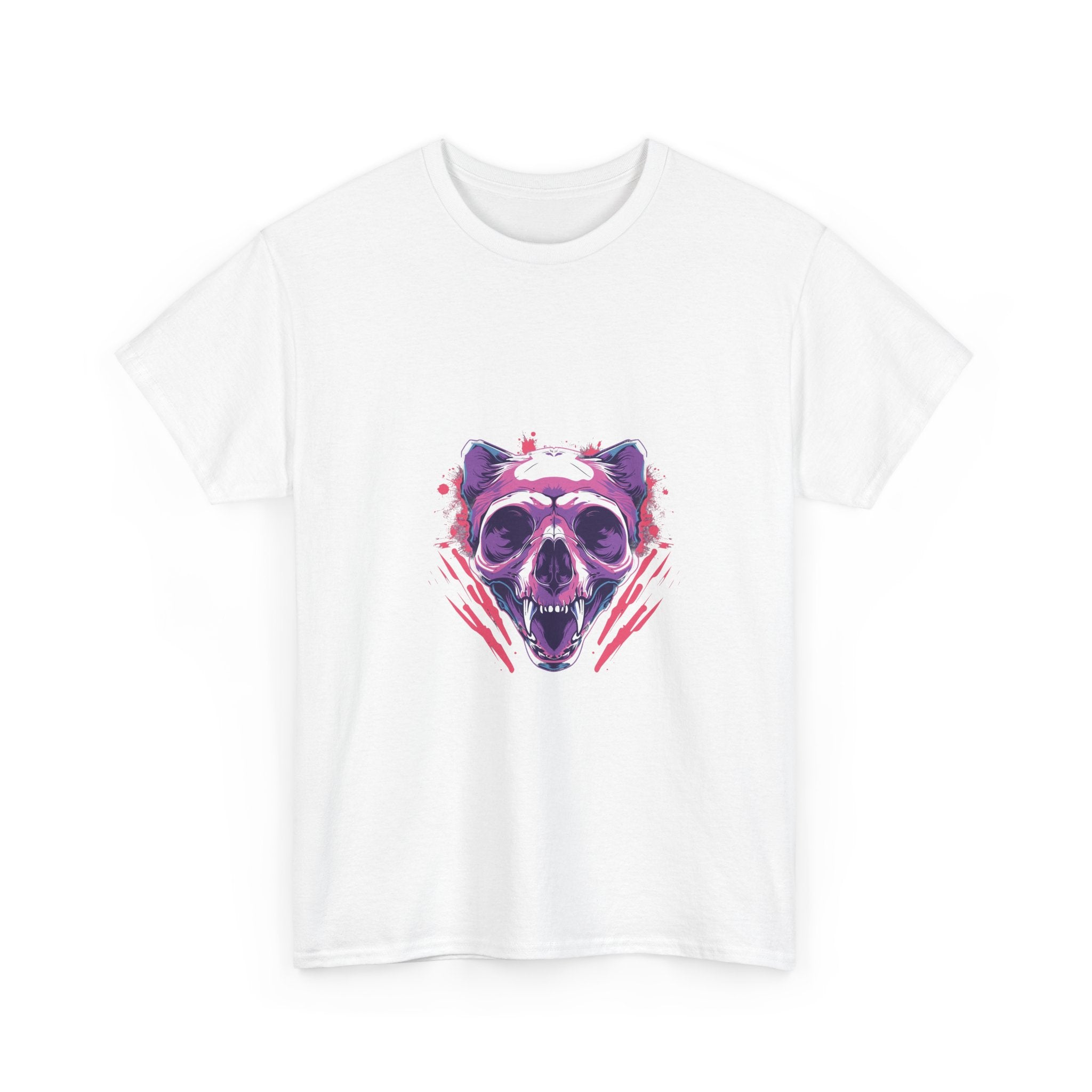 Purple Skull Punk Rock T-Shirt