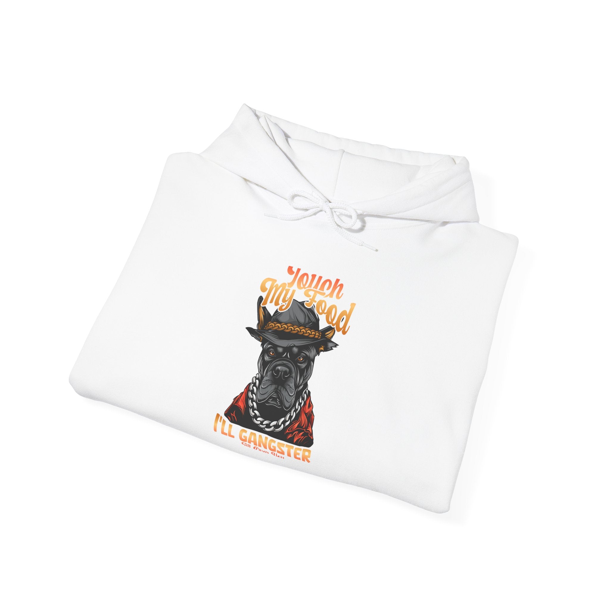 Gangster Dog Hoodie - Touch My Food