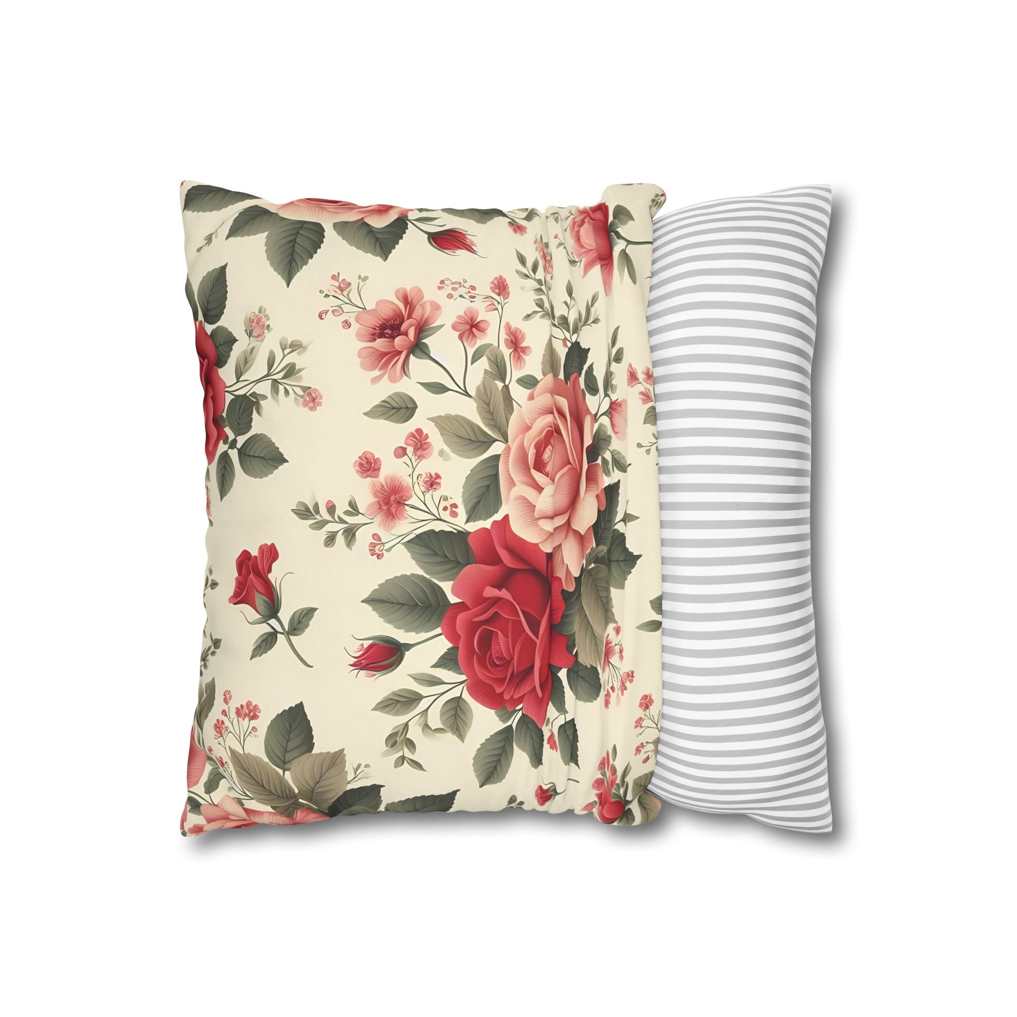 Vintage Rose Pillowcase - Floral Bedding