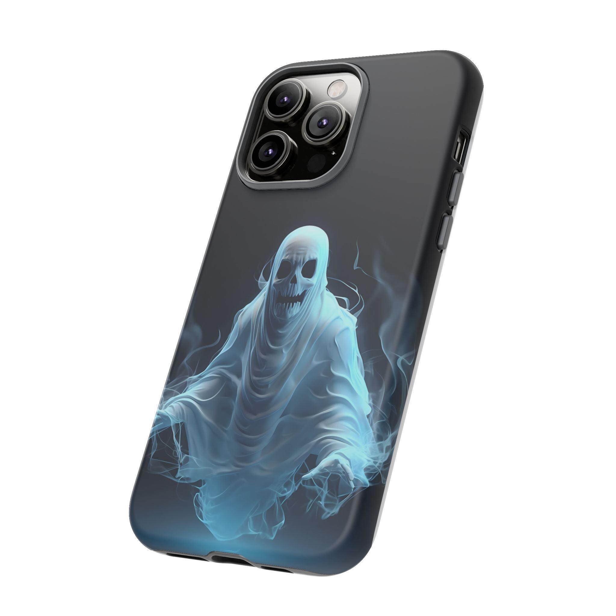 Ethereal Ghost Hexagon iPhone Case