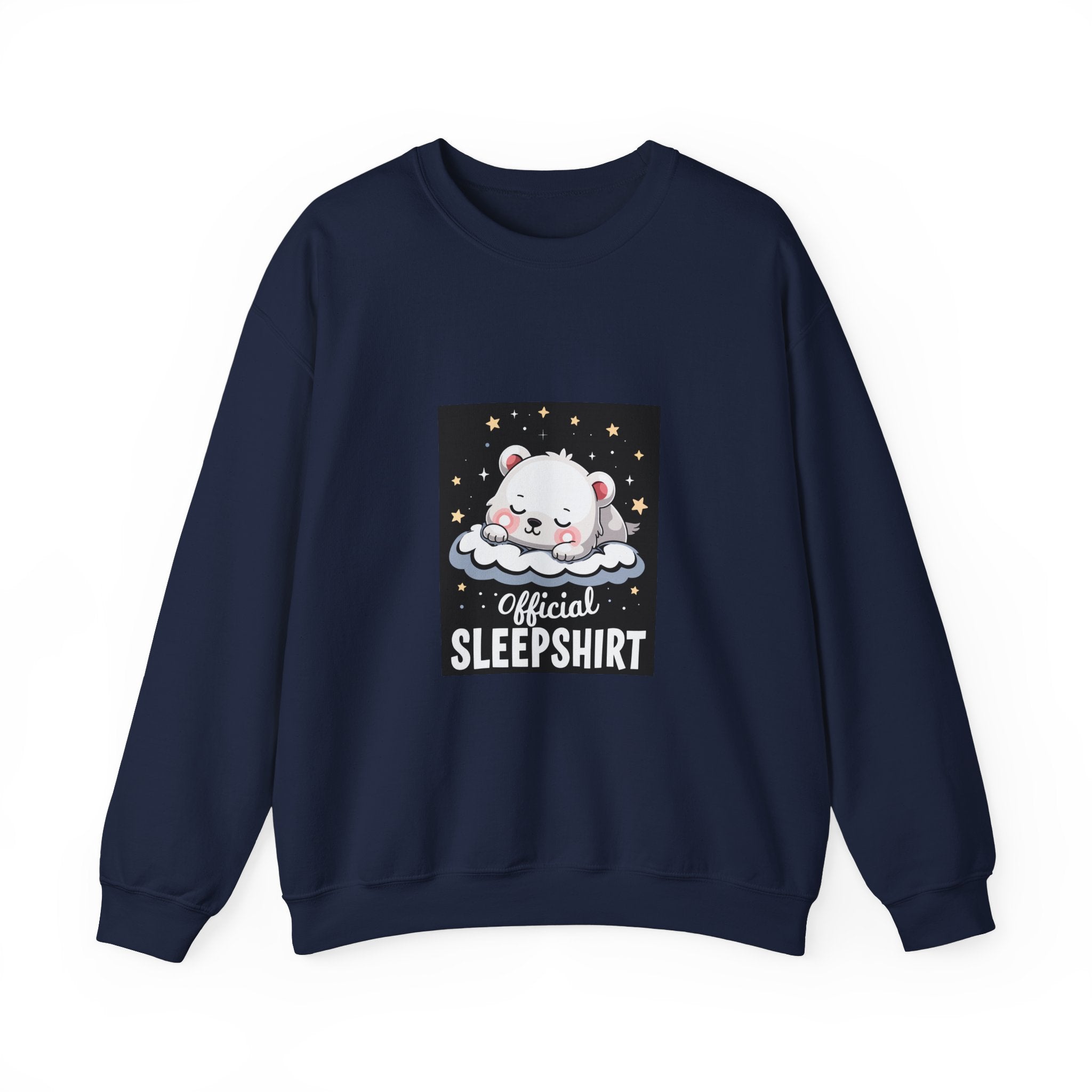 Sleepy Polar Bear Kids Sweatshirt