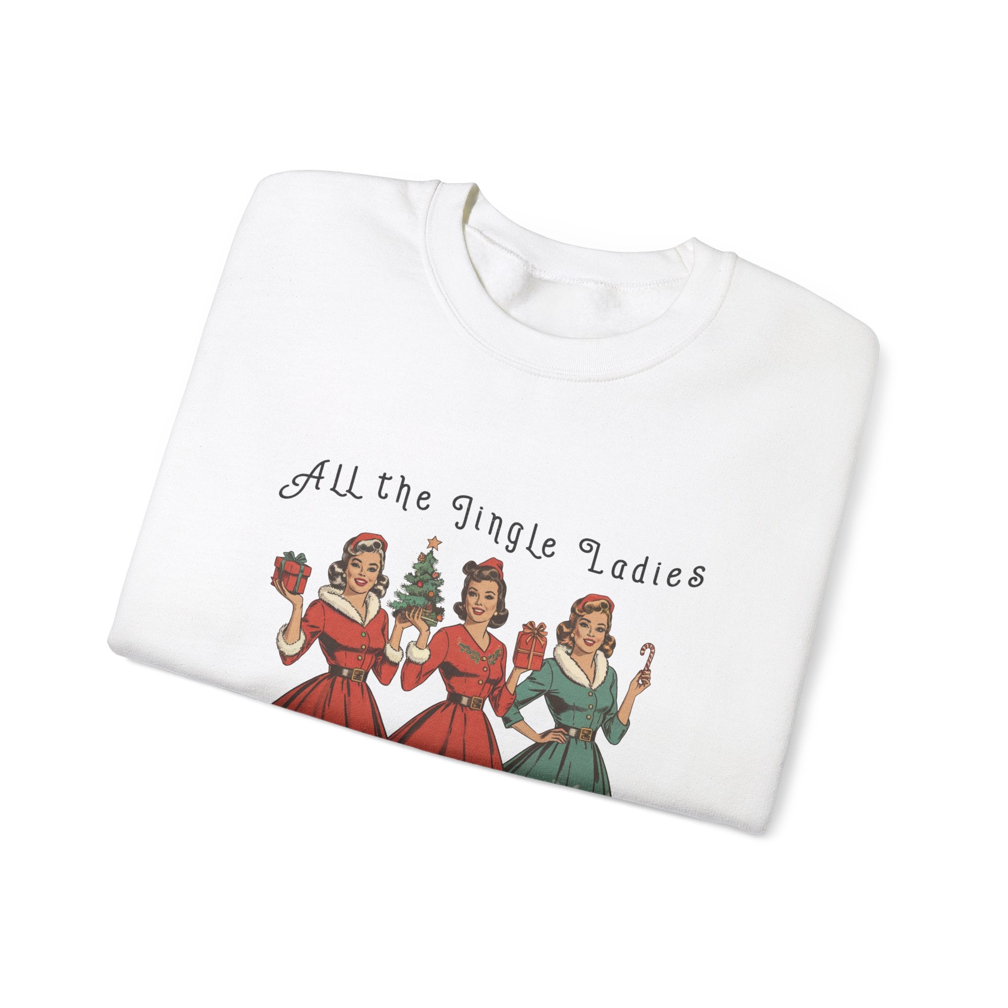 Jingle Ladies Christmas Sweatshirt